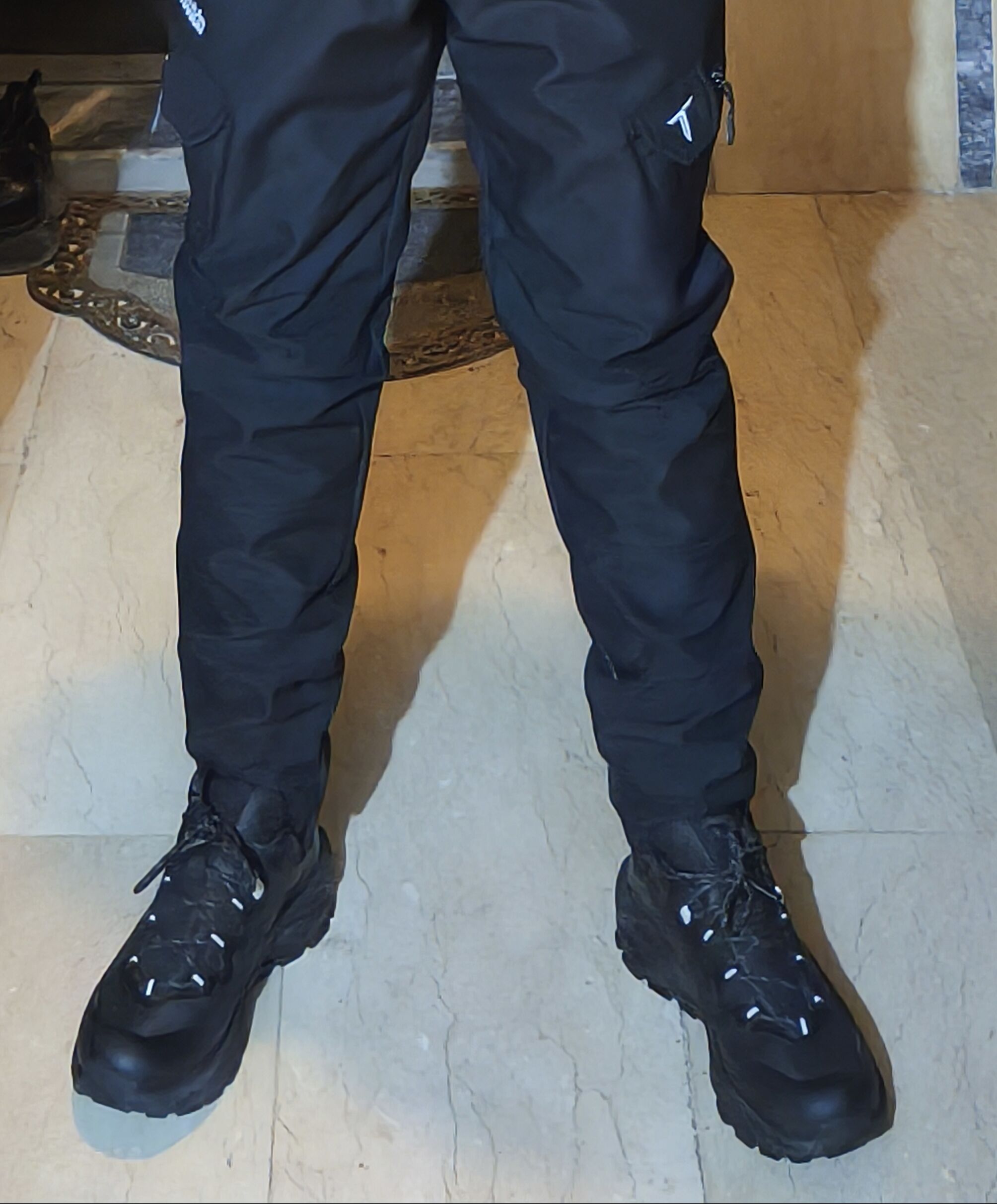 Erkek Siyah Su Geçirmez Outdoor Ayakkabı