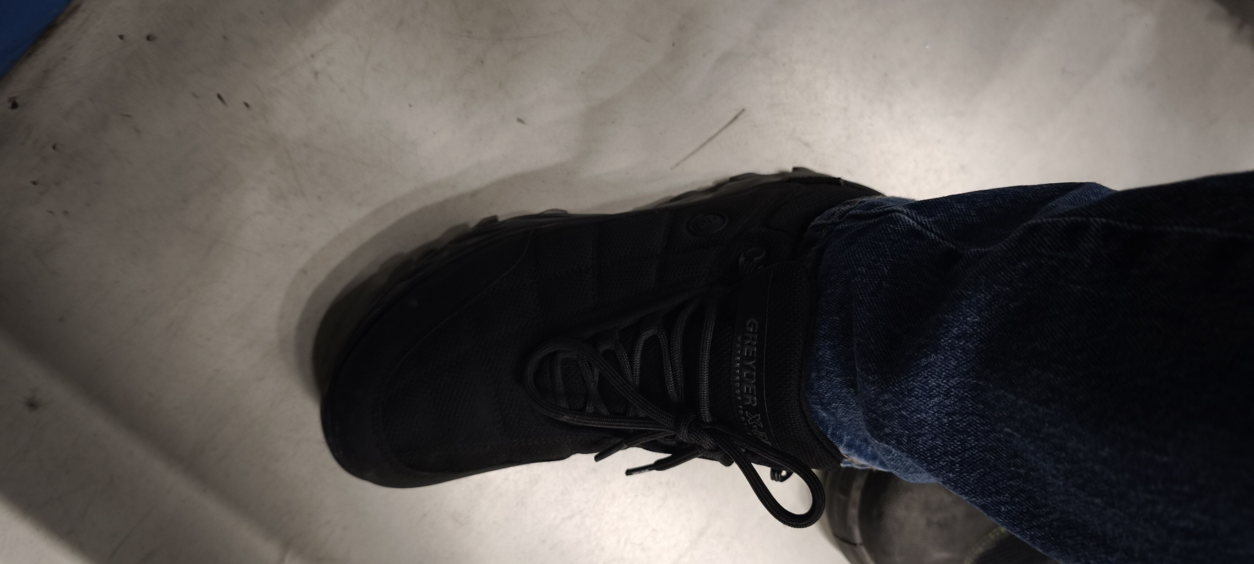 Erkek Siyah Su Geçirmez Outdoor Ayakkabı