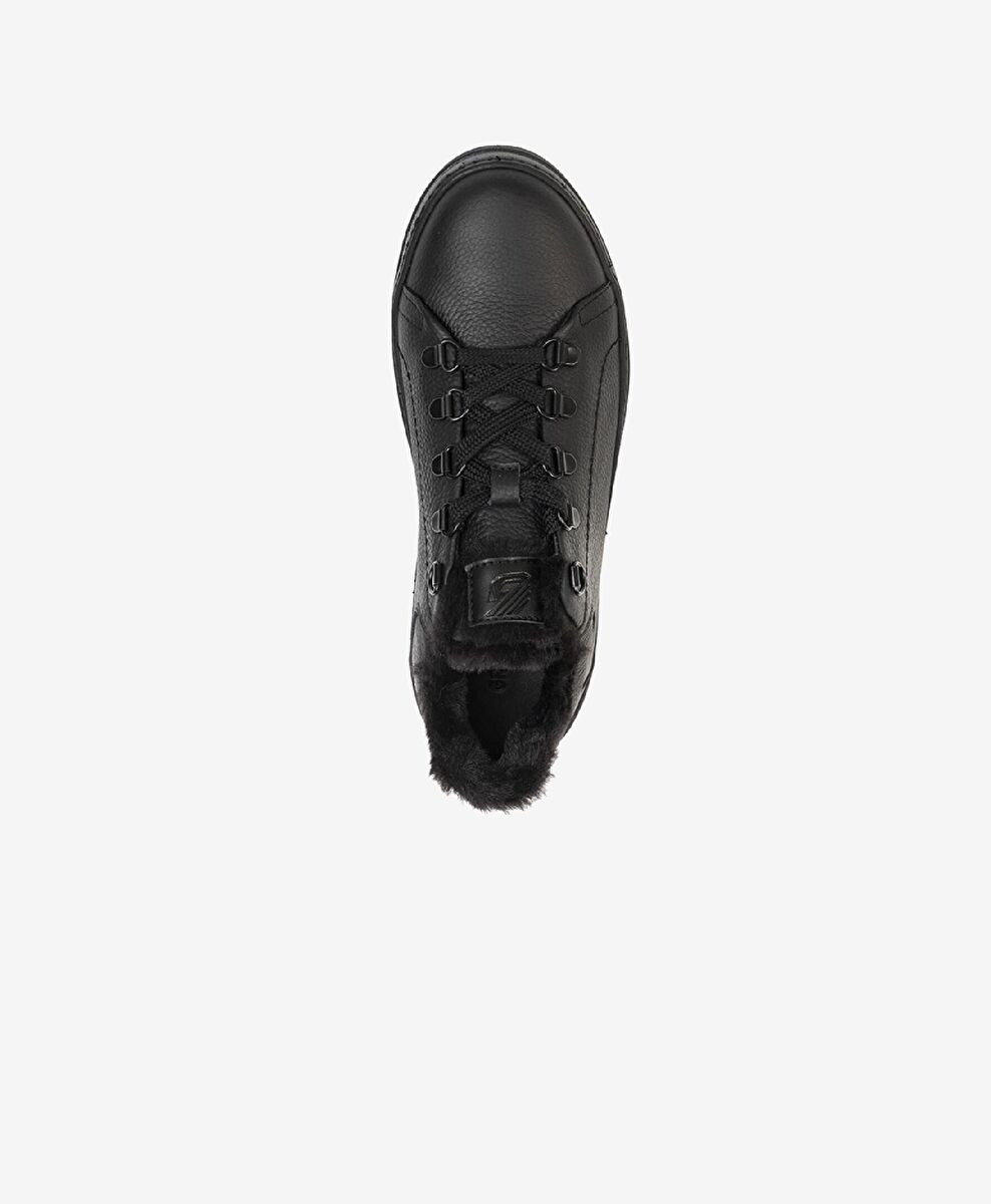 Greyder Siyah Greyder Hakiki Kadın Deri Sneaker Ayakkabı