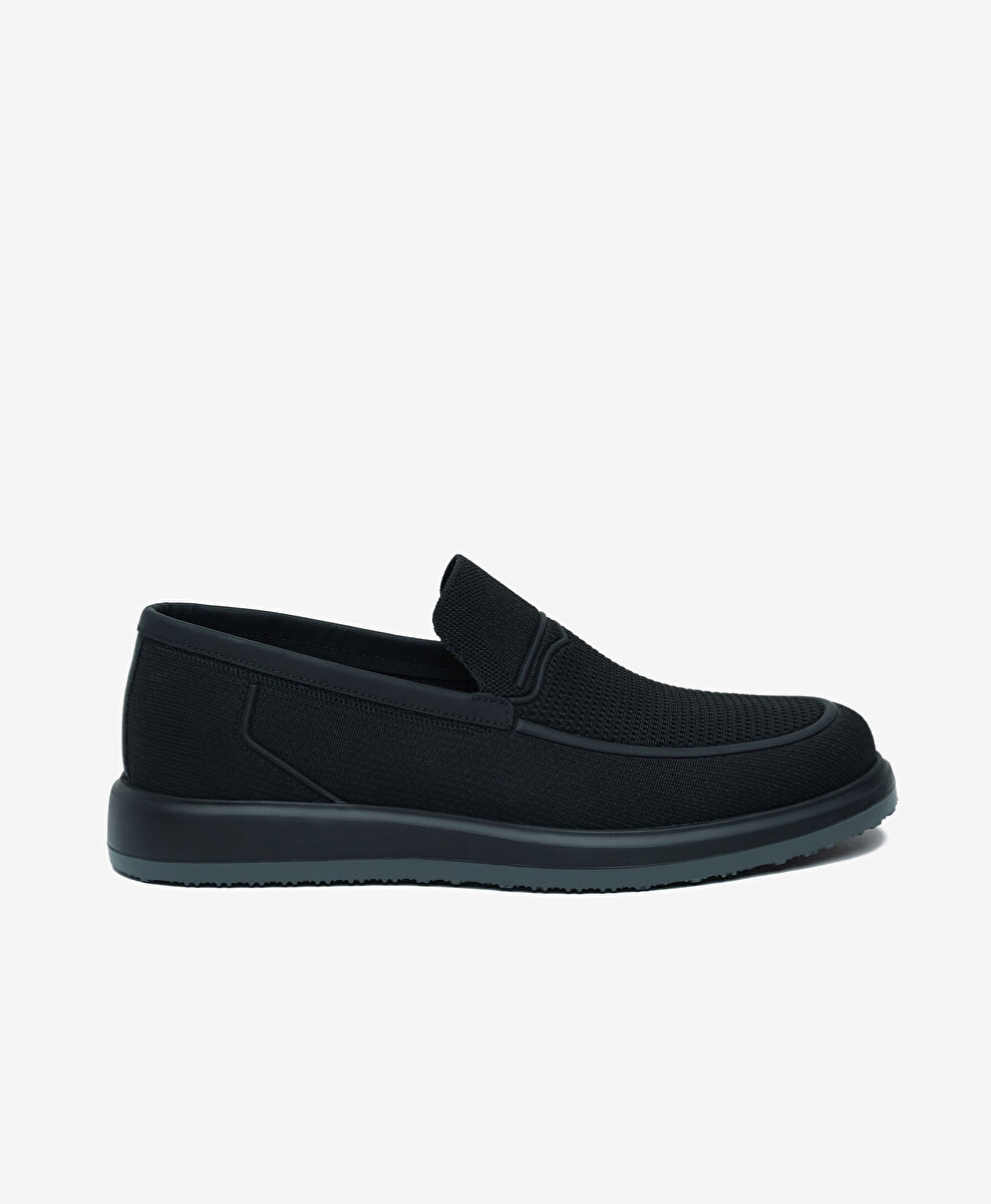 Erkek Siyah Loafer Ayakkabı