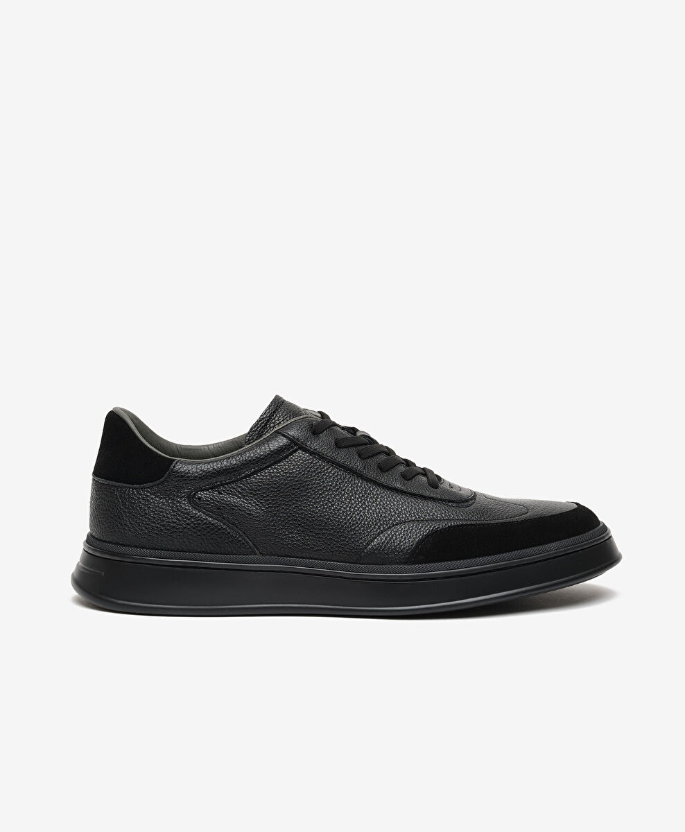 Erkek Siyah Sneaker Ayakkabı