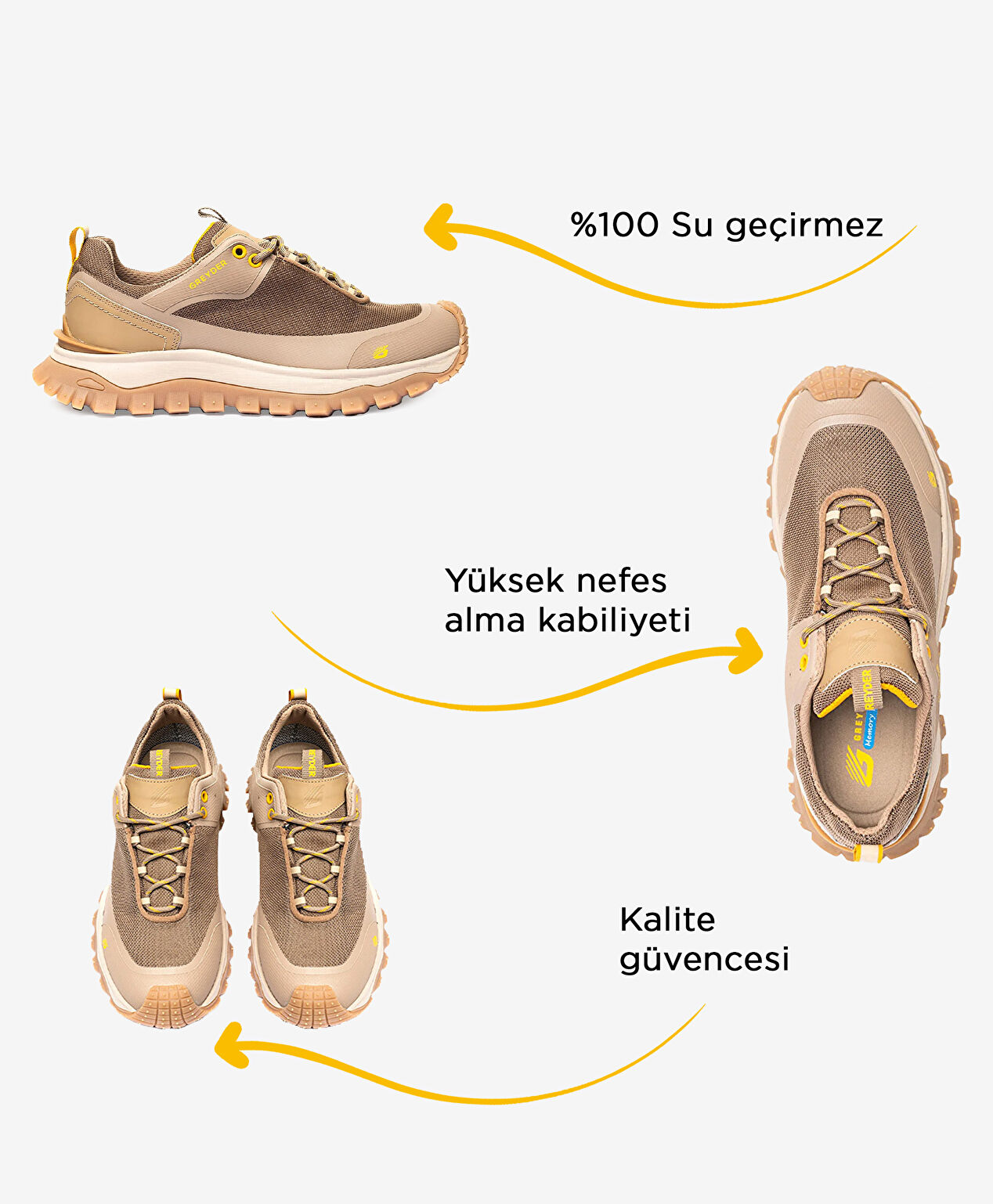 Vizon Su Geçirmez Ayakkabı - 2