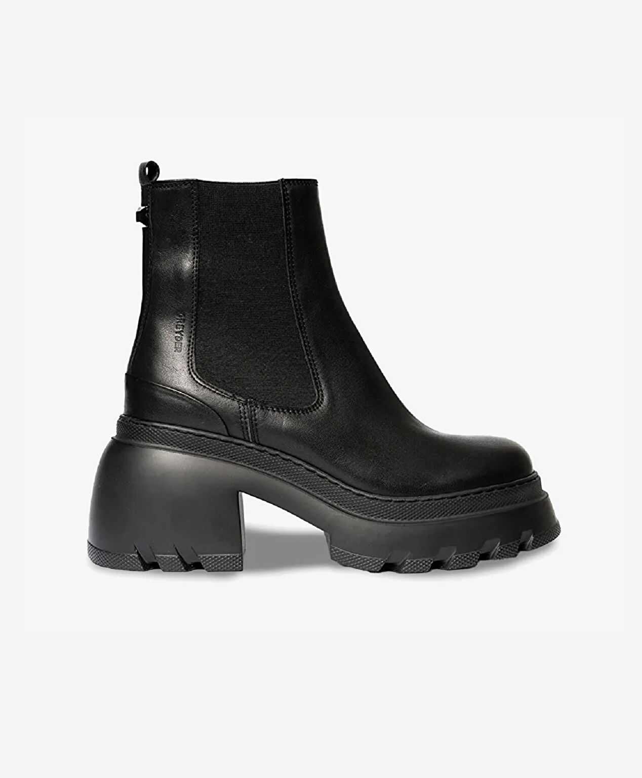 Kadın Siyah Hakiki Deri Chelsea Bot - 1