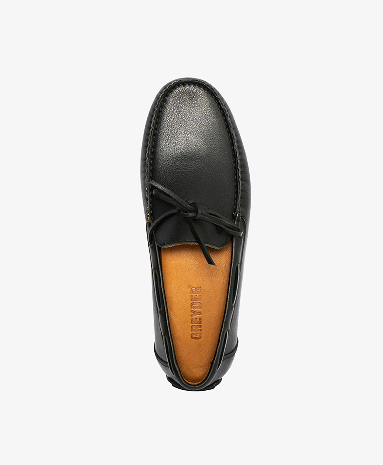 Erkek Siyah Hakiki Deri Loafer Ayakkabı - 3