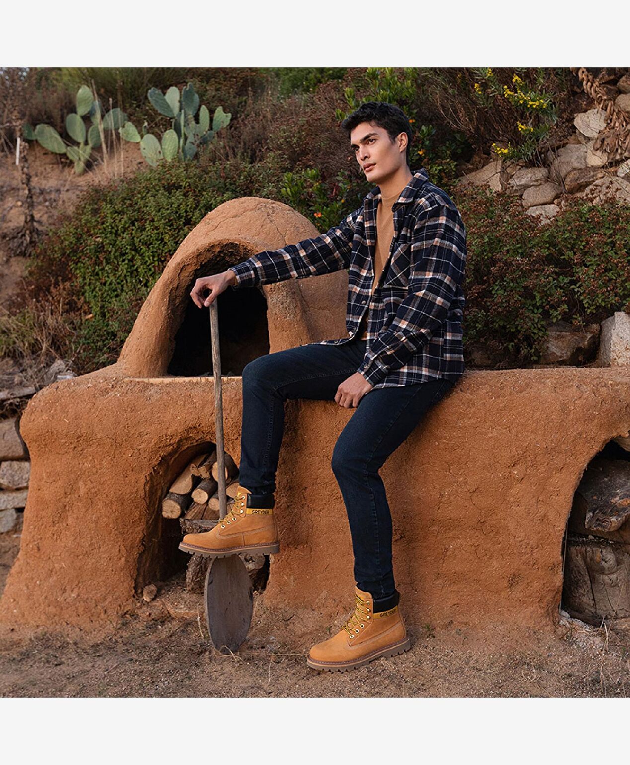 Sarı Hakiki Deri Günlük Bot - 2