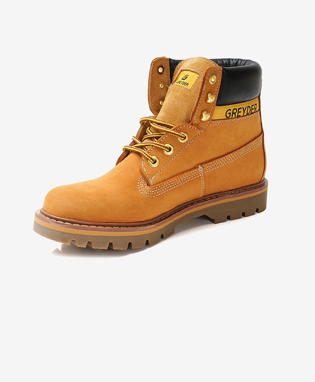 Sarı Hakiki Deri Günlük Bot - 3