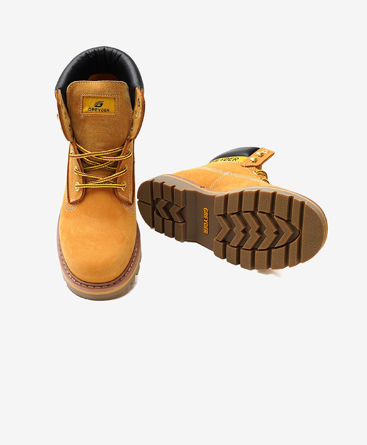 Sarı Hakiki Deri Günlük Bot - 5