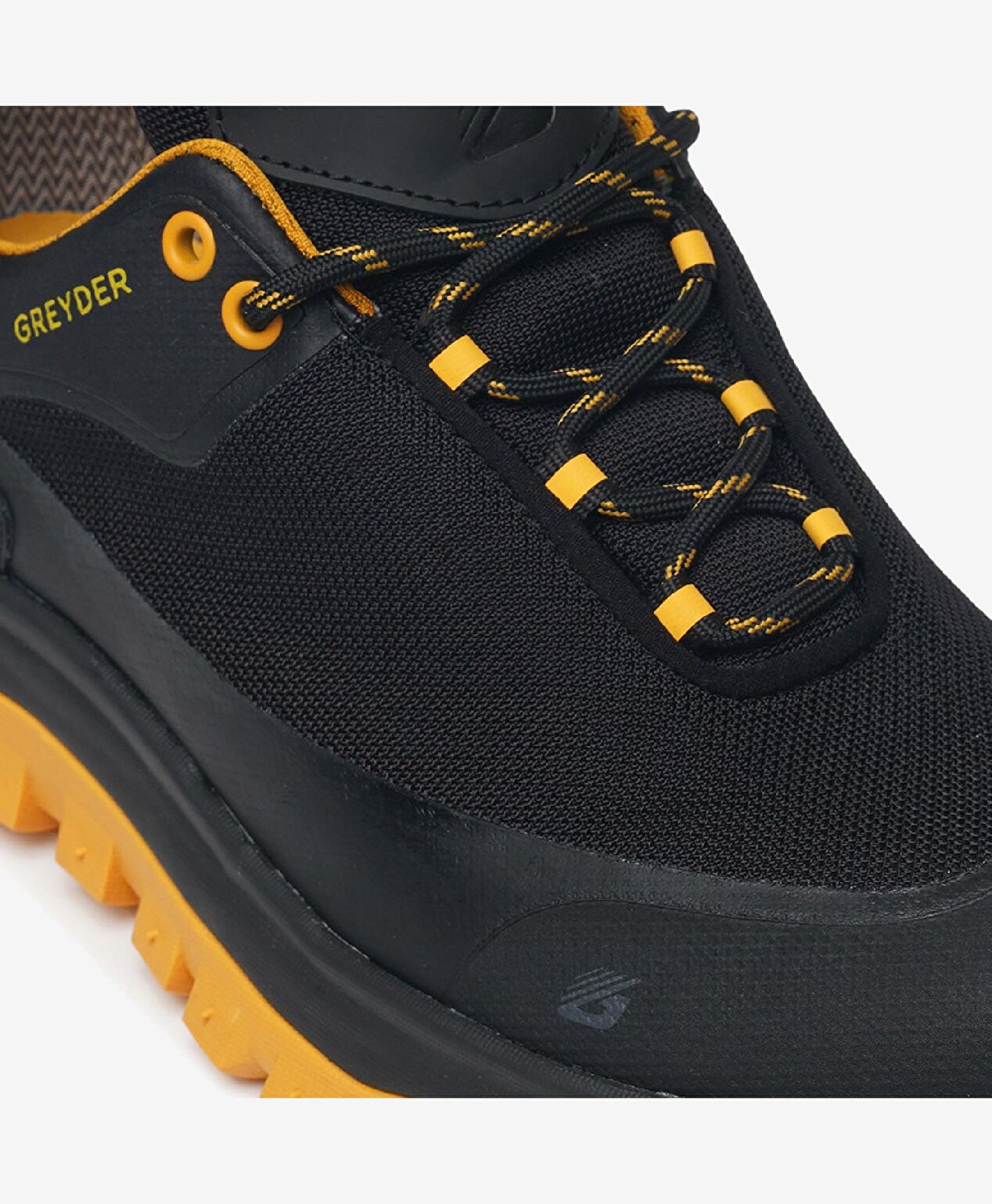 Siyah Sarı Su Geçirmez Ayakkabı - 5