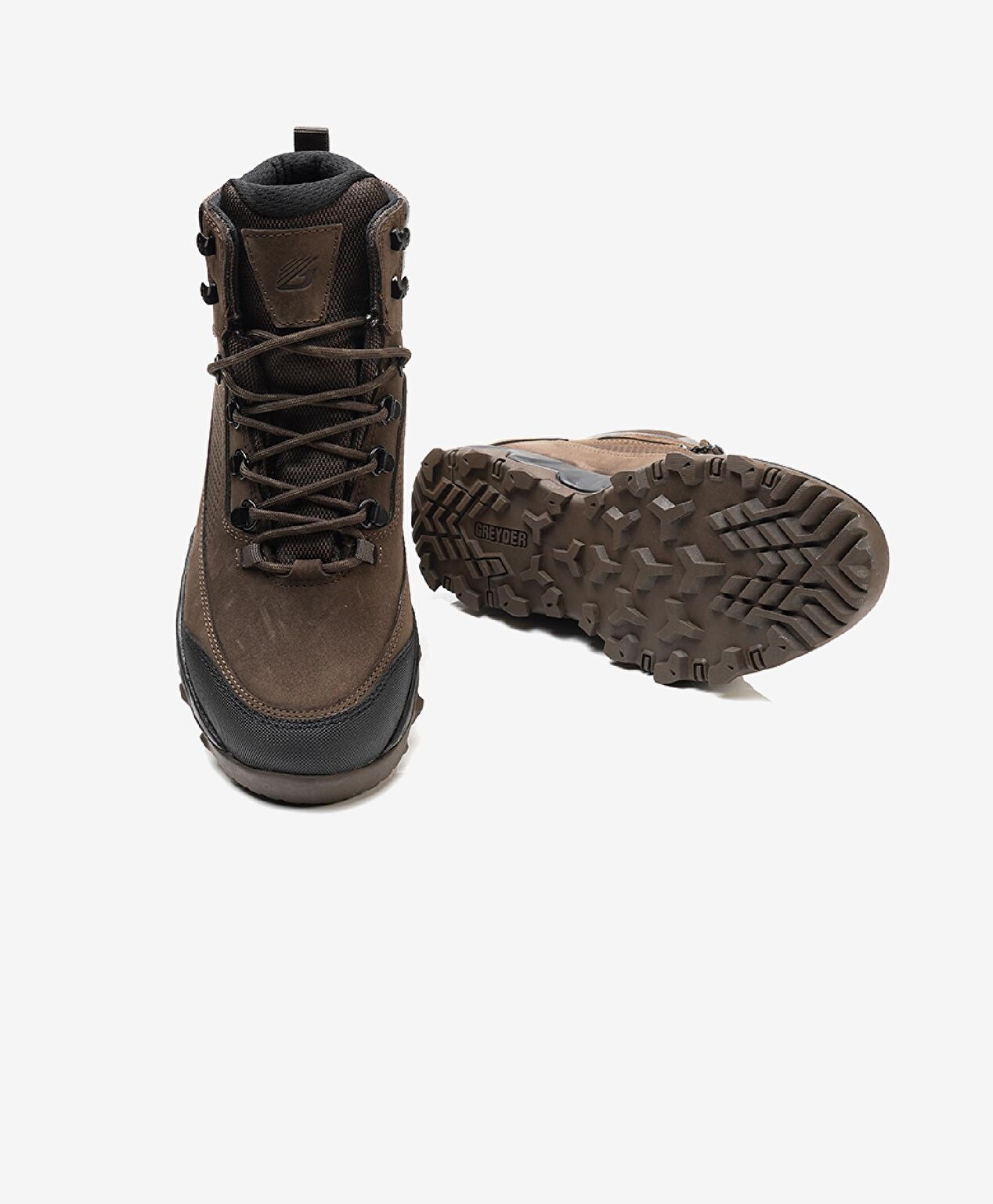 Erkek Duman Hakiki Deri Su Geçirmez Outdoor Bot - 5