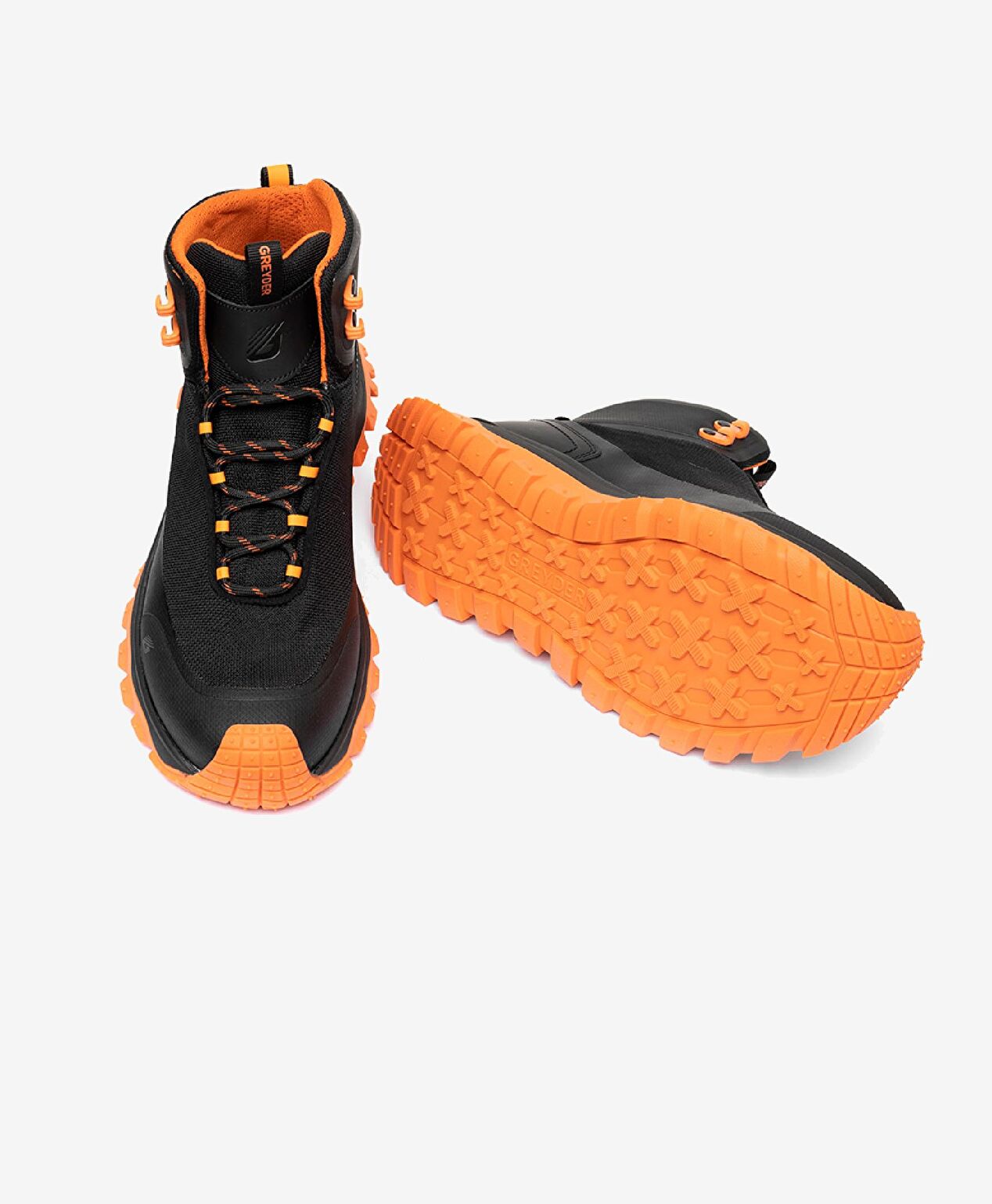 Erkek Siyah Turuncu Su Geçirmez Outdoor Bot - 6