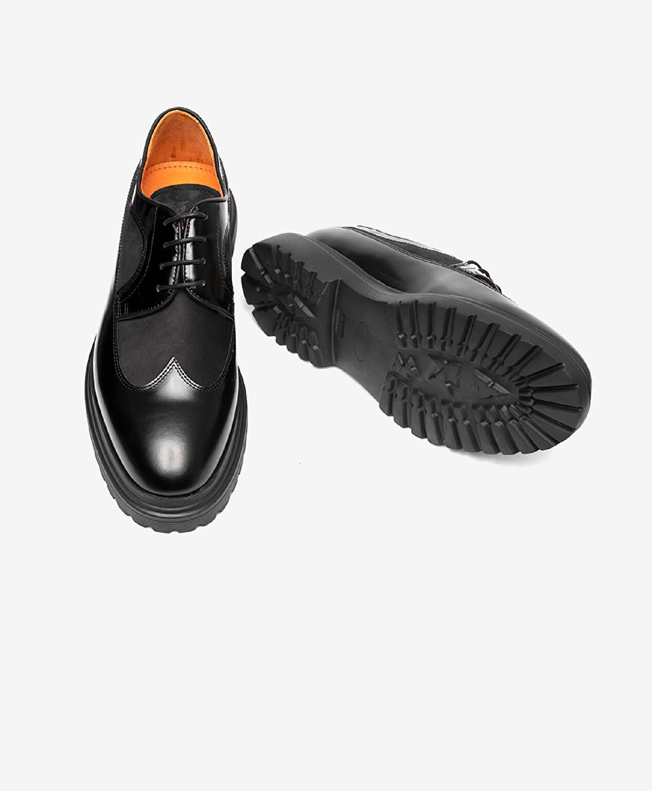 Erkek Siyah Hakiki Deri Klasik Ayakkabı - 9