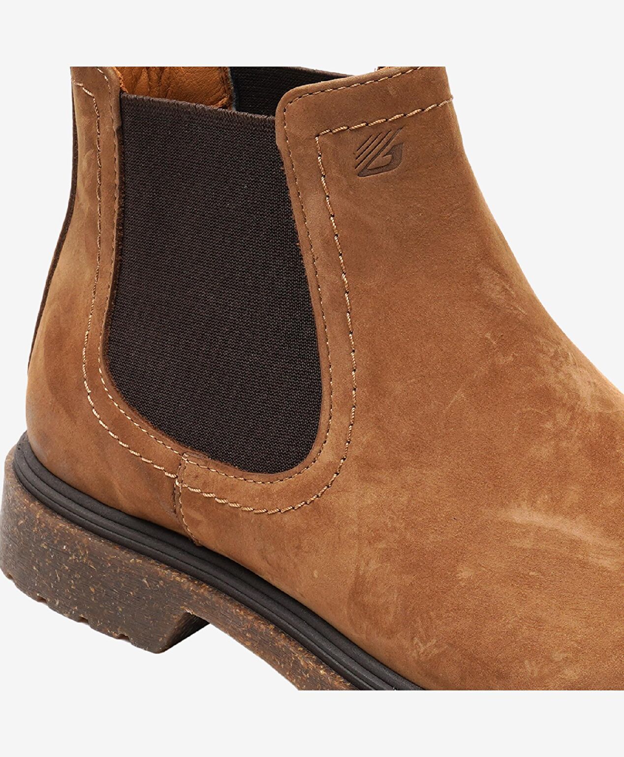 Erkek Deve Tüyü Hakiki Deri Chelsea Bot - 6