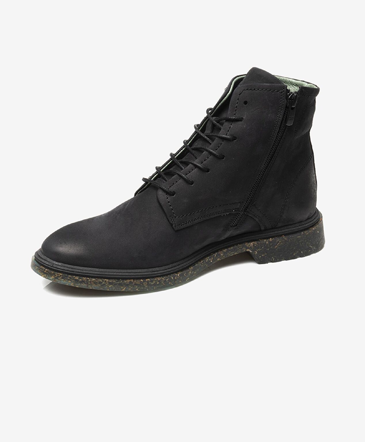 Erkek Siyah Hakiki Deri Klasik Bot - 3