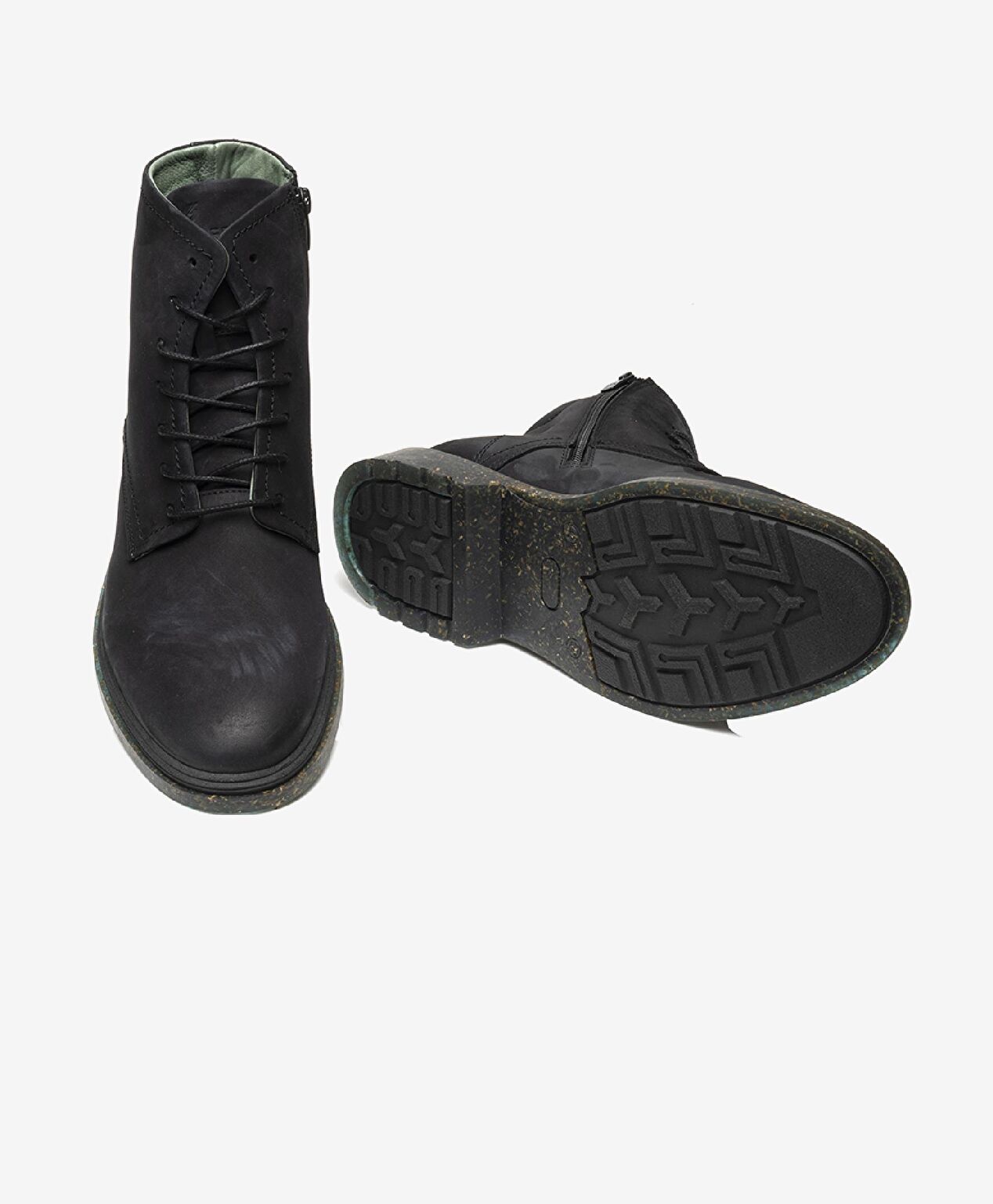 Erkek Siyah Hakiki Deri Klasik Bot - 6