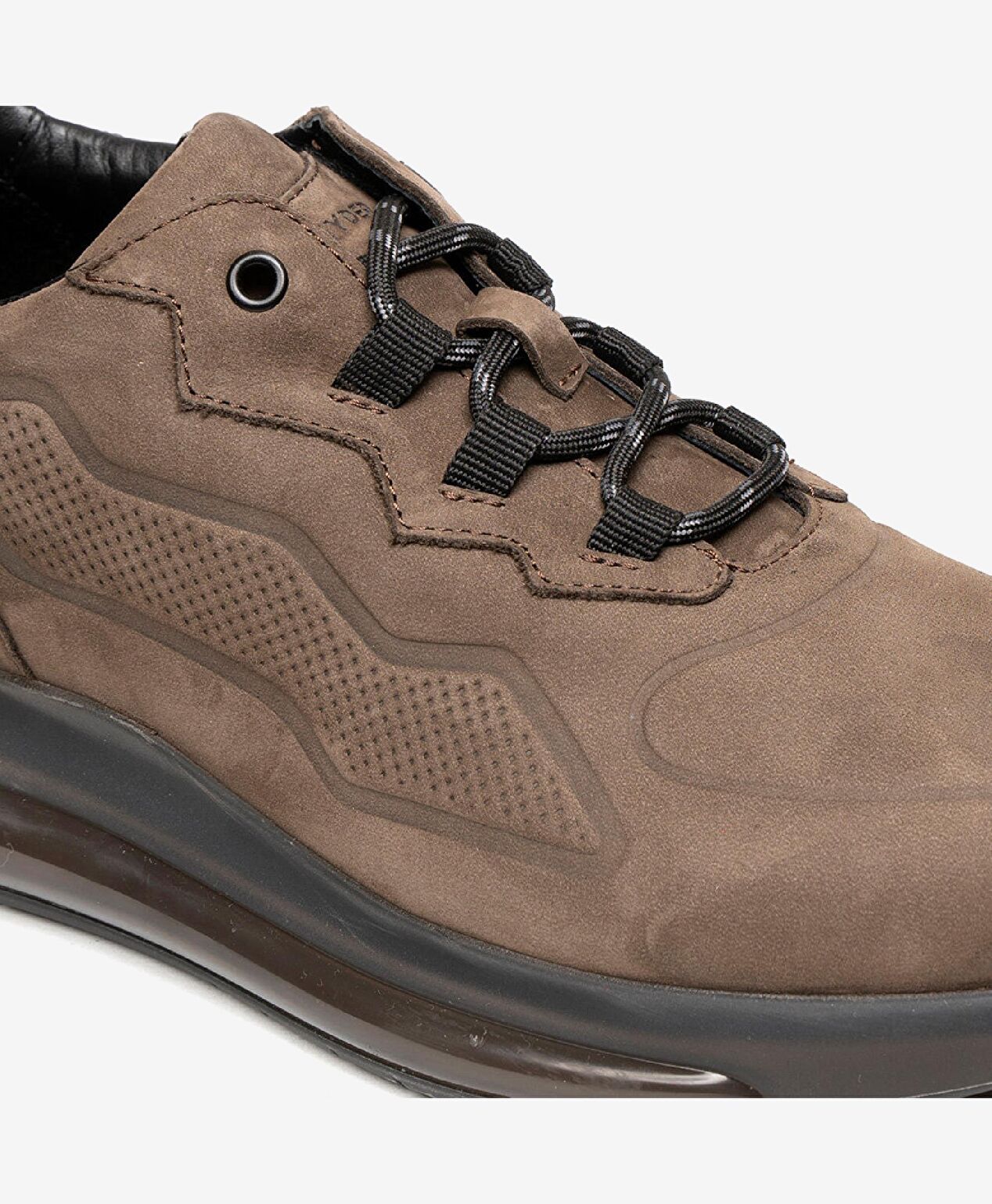 Erkek Duman Hakiki Deri Spor Ayakkabı - 5