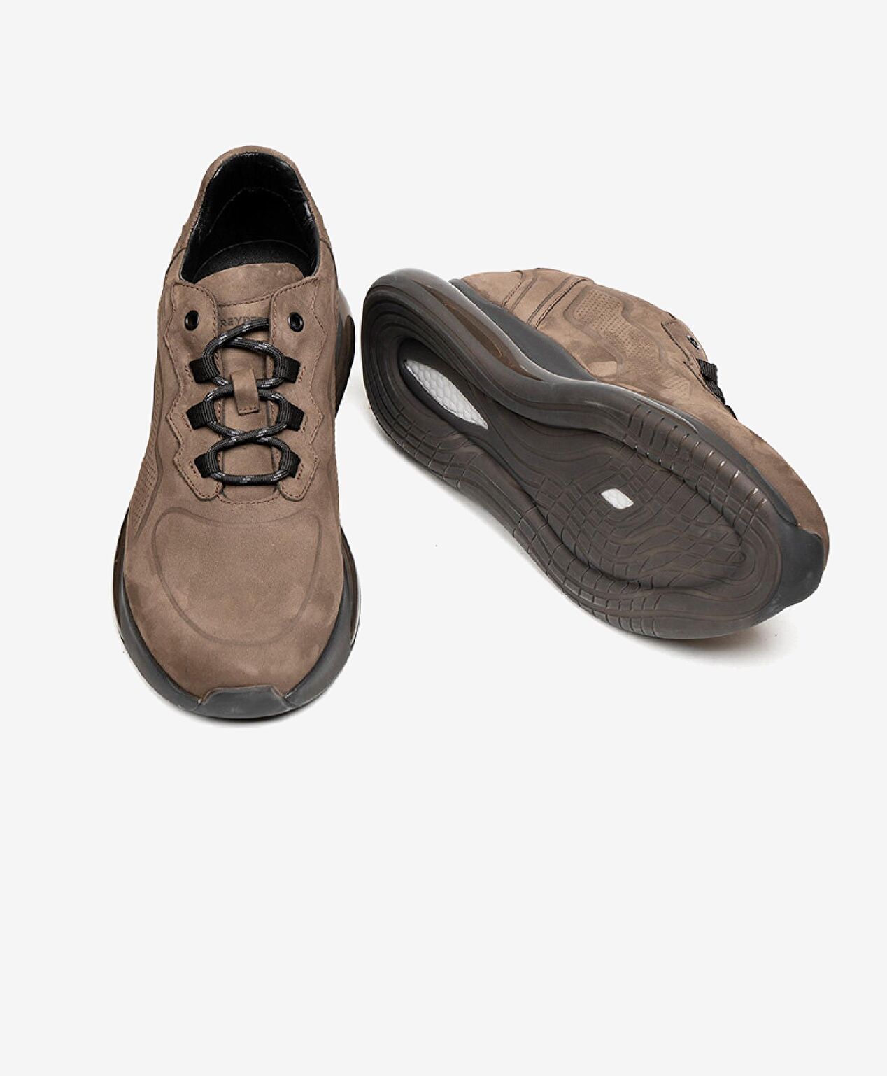 Erkek Duman Hakiki Deri Spor Ayakkabı - 6