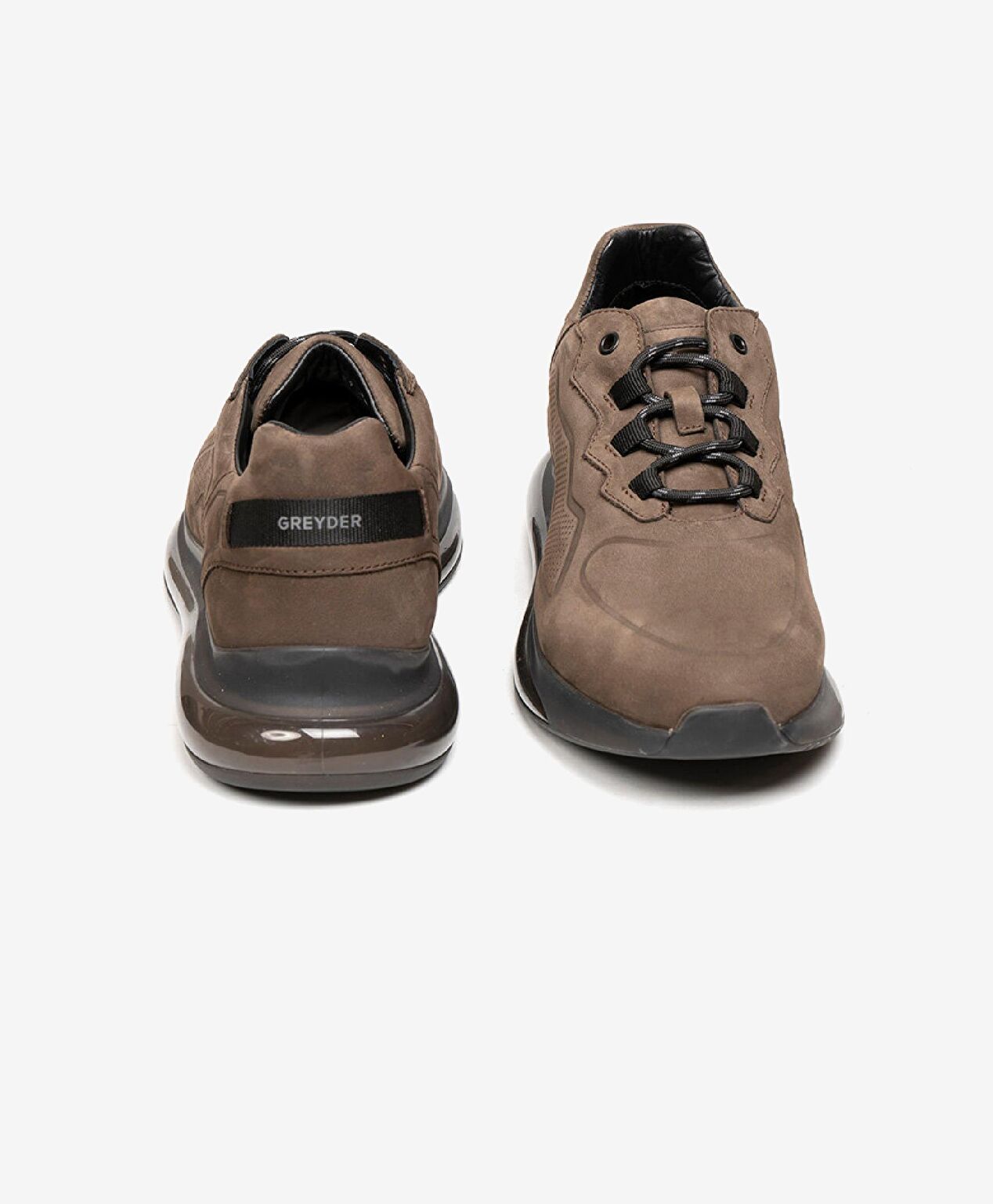 Erkek Duman Hakiki Deri Spor Ayakkabı - 7