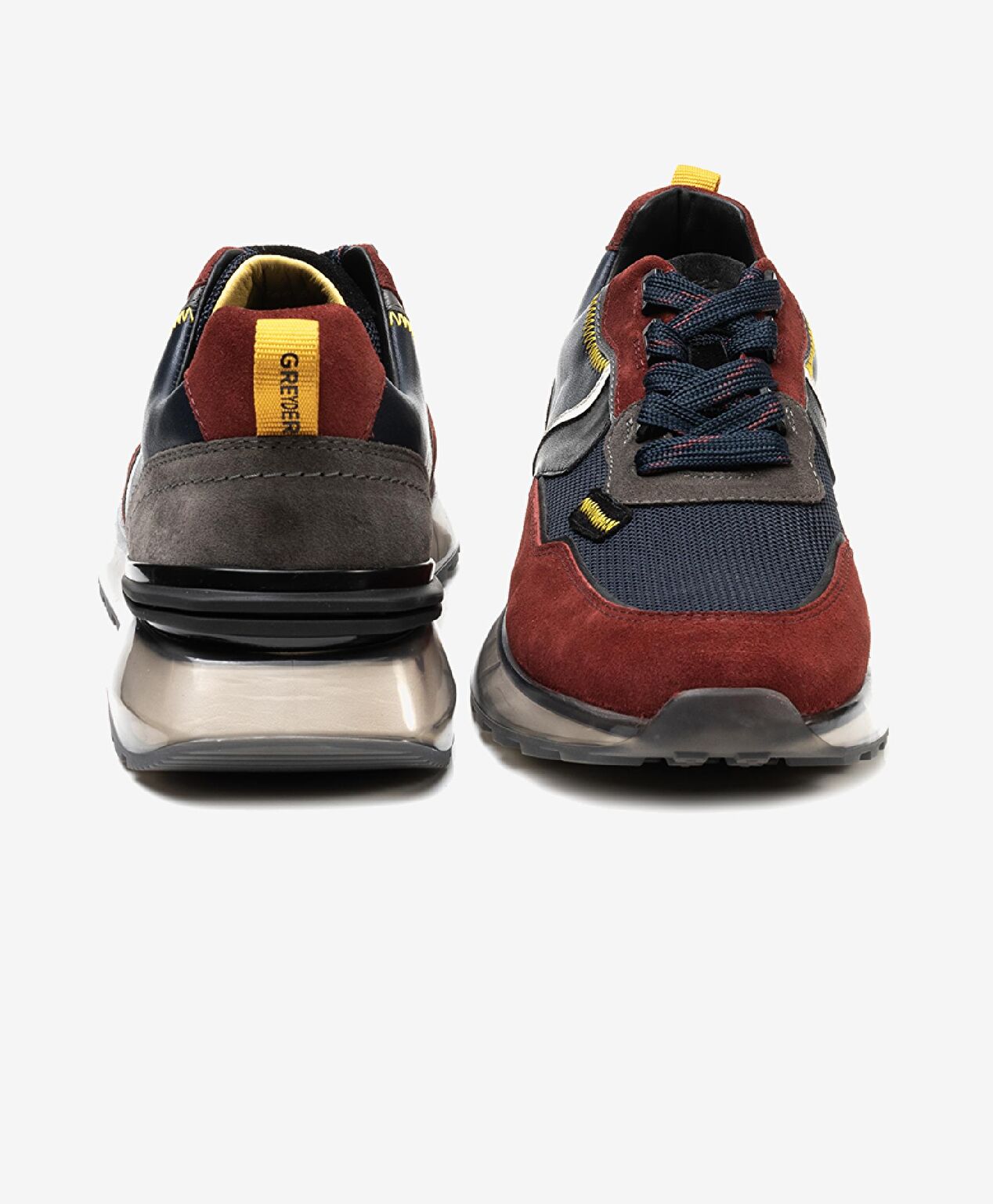 Erkek Bordo Hakiki Deri Spor Ayakkabı - 6