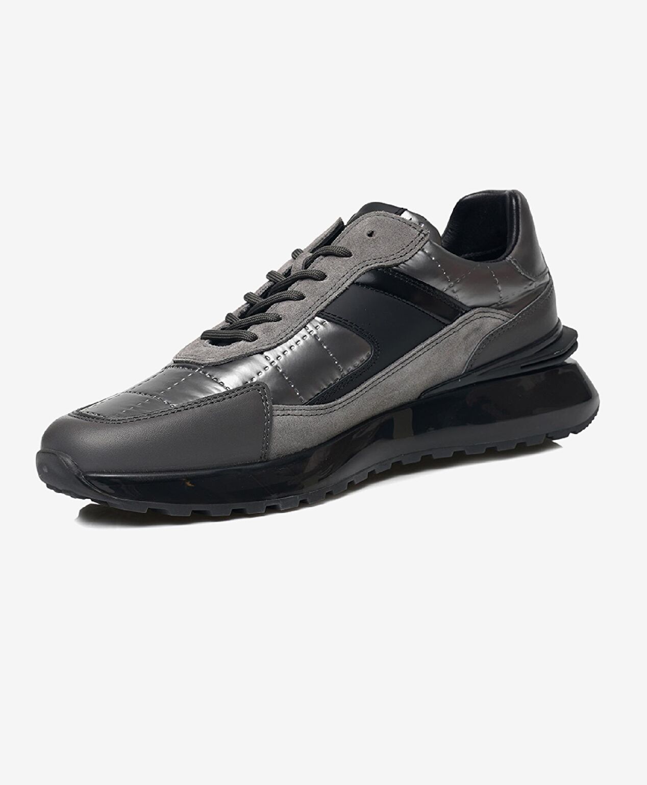 Erkek Füme Hakiki Deri Spor Ayakkabı - 2