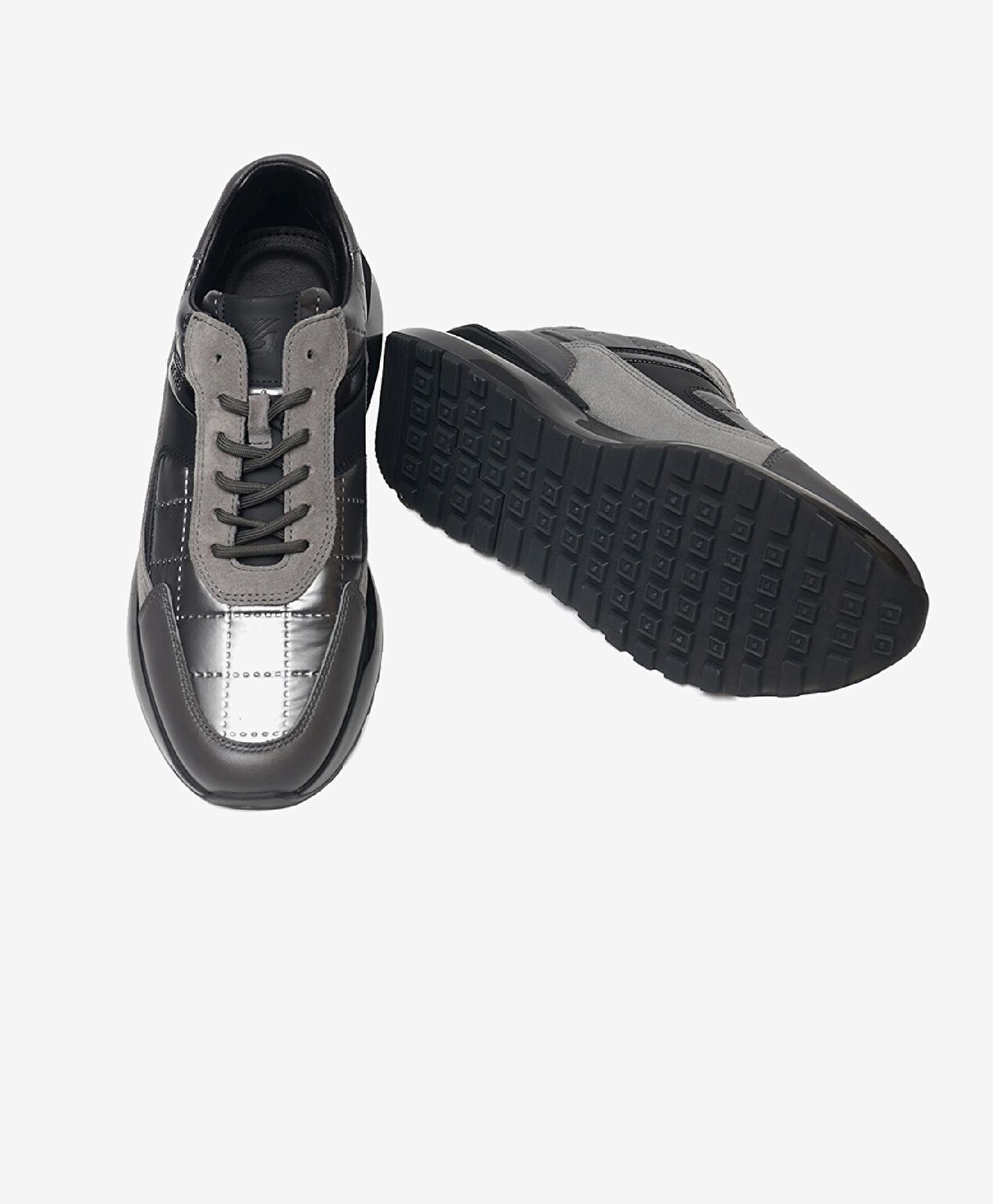 Erkek Füme Hakiki Deri Spor Ayakkabı - 5