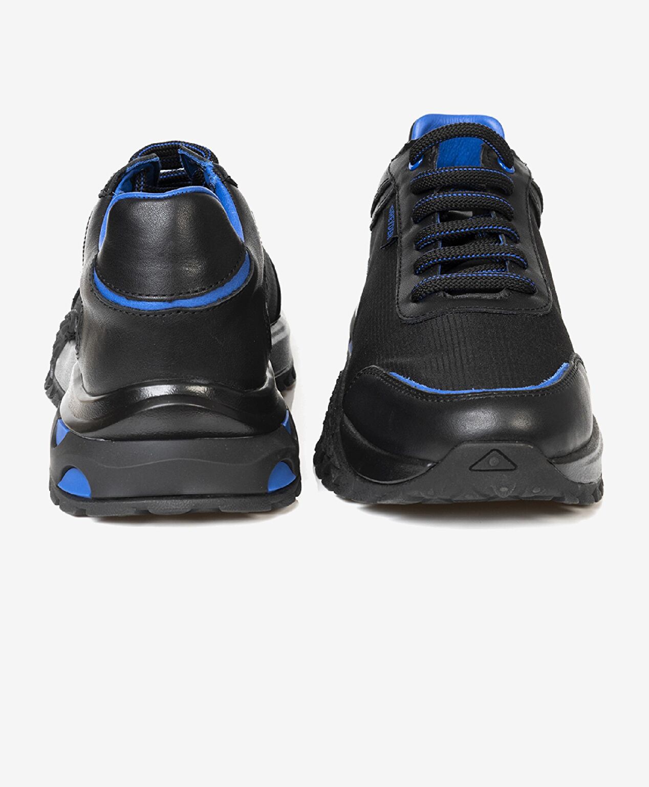 Erkek Siyah Saks Hakiki Deri Spor Ayakkabı - 6