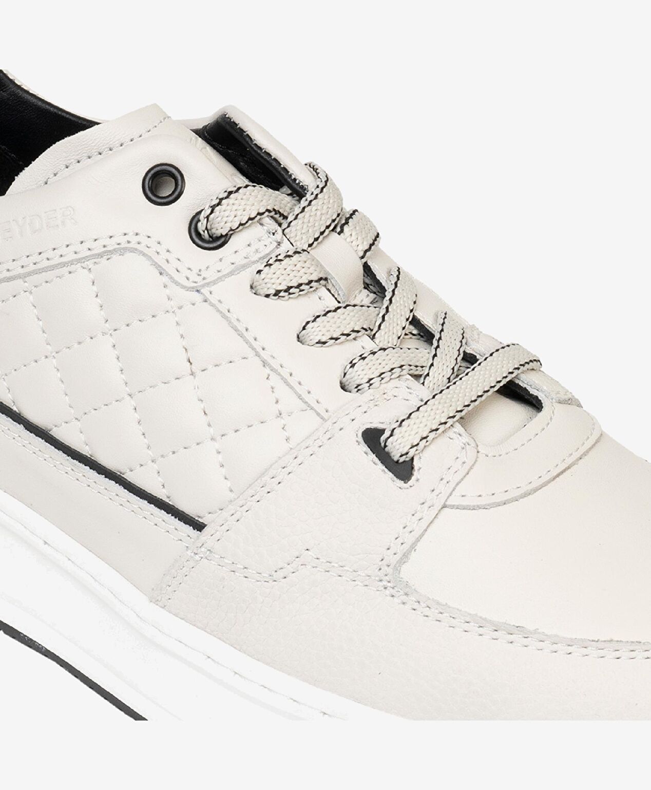 Erkek Beyaz Hakiki Deri Sneaker Ayakkabı - 5