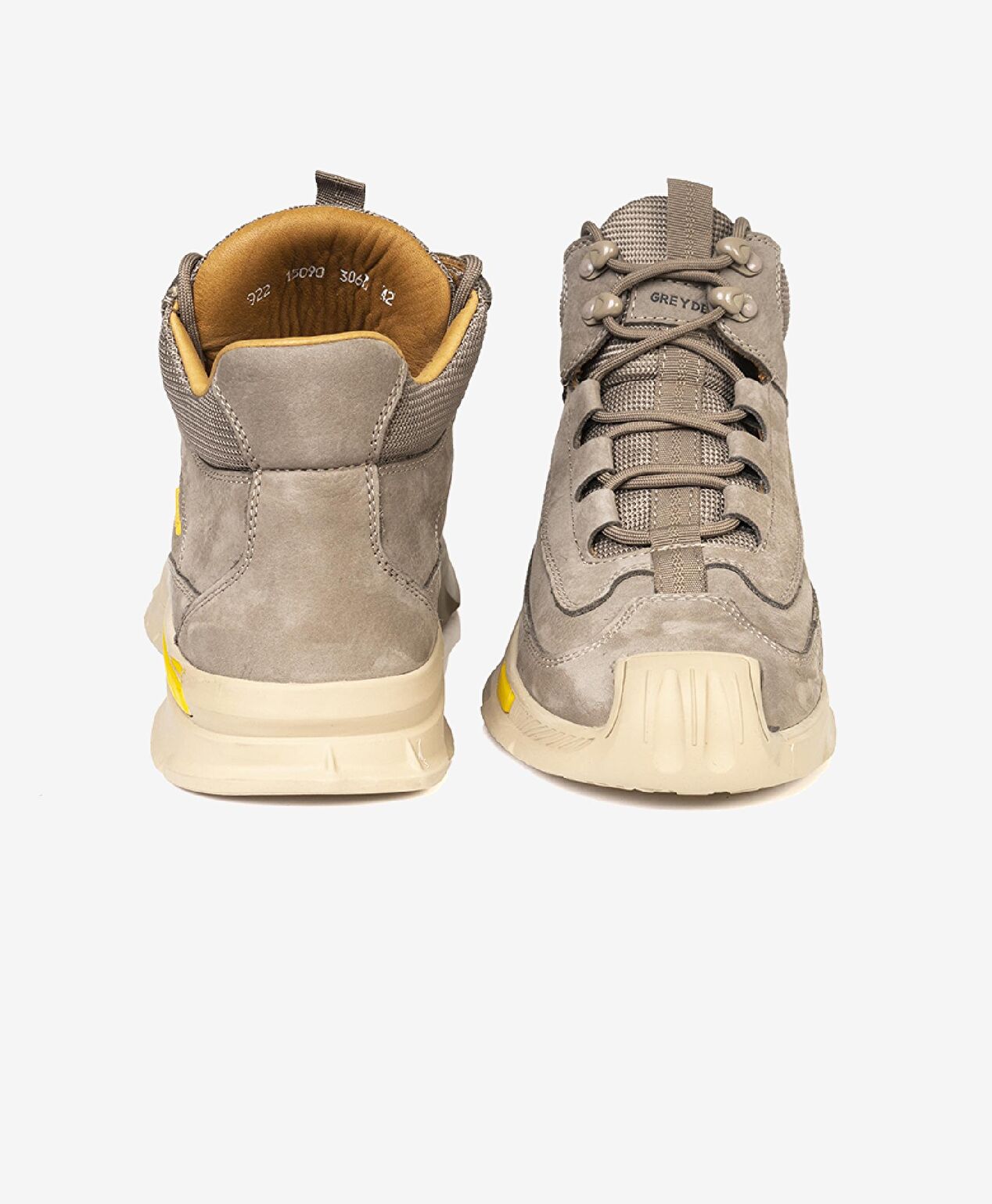 Erkek Koyu Vizon Hakiki Deri Casual Bot - 6