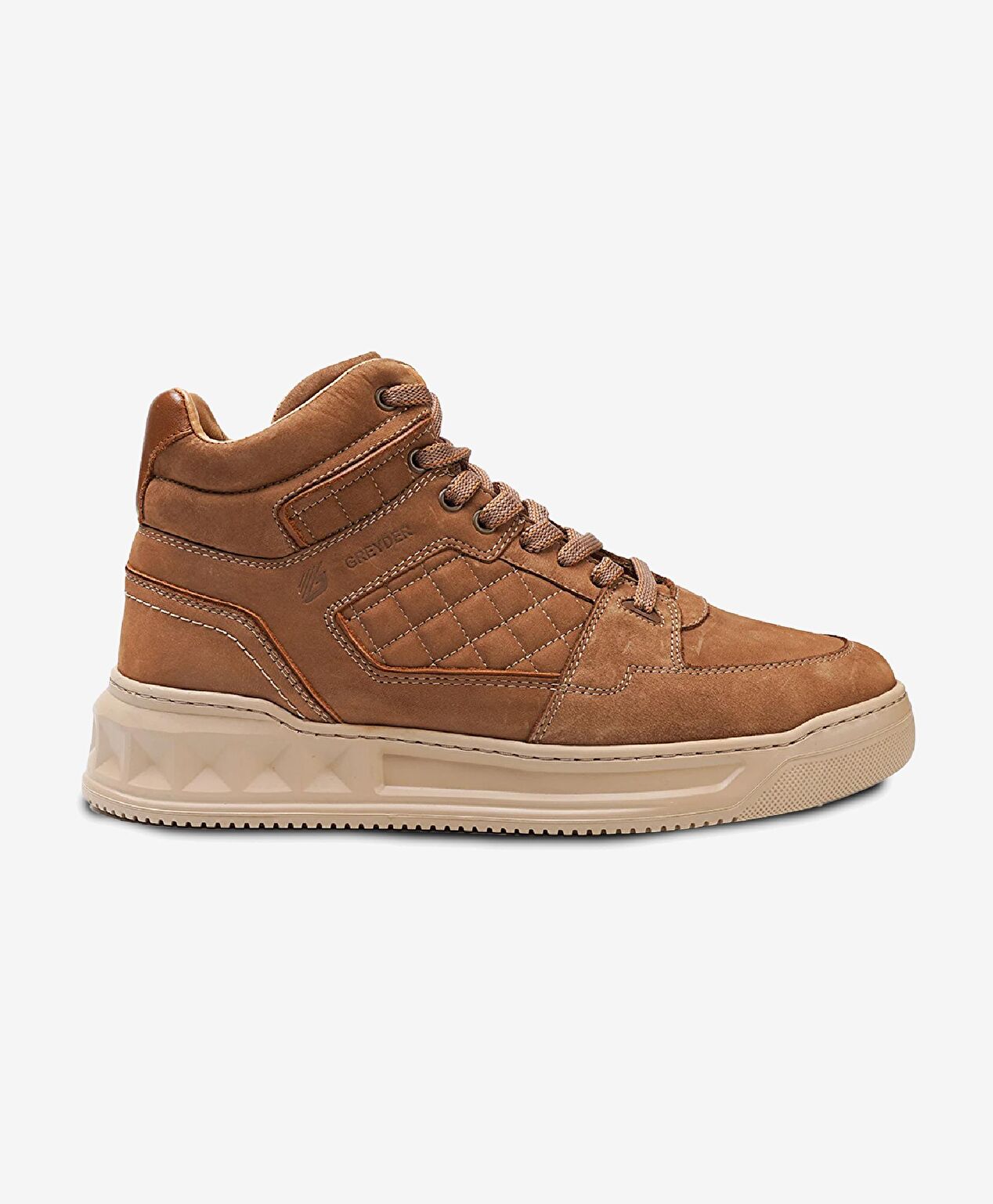 Erkek Deve Tüyü Hakiki Deri Sneaker Bot - 1