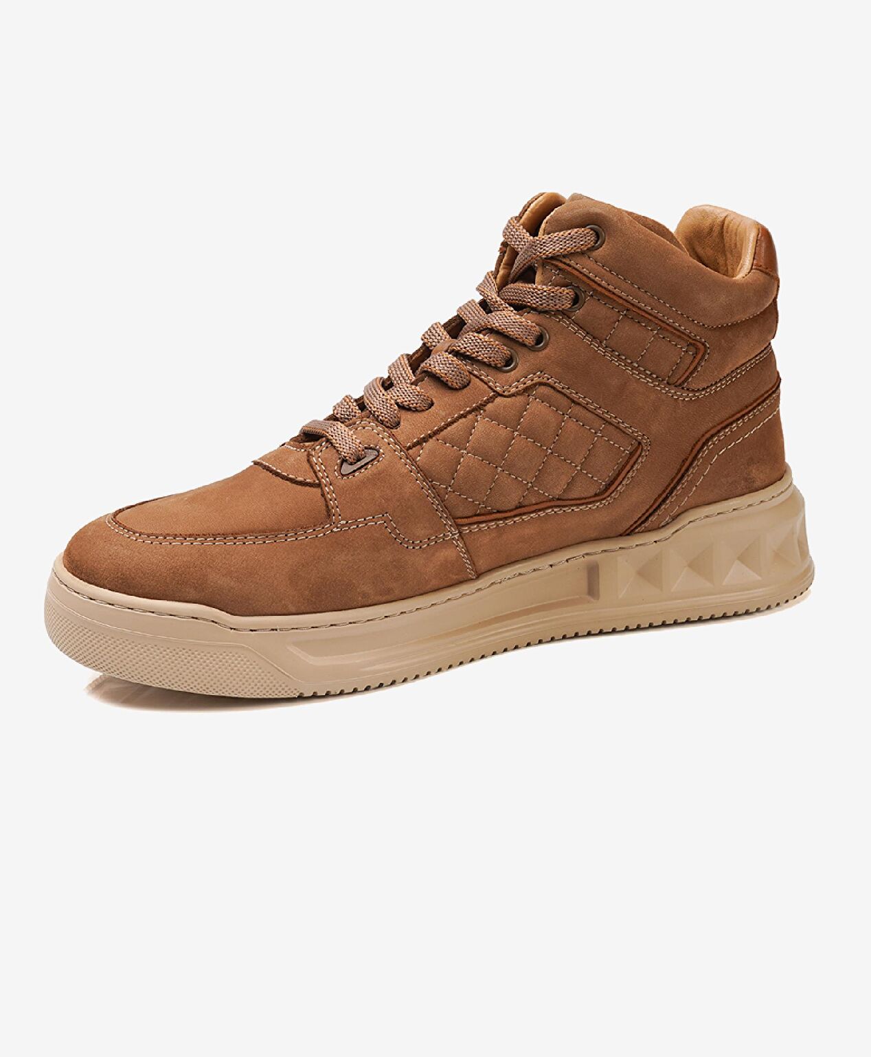 Erkek Deve Tüyü Hakiki Deri Sneaker Bot - 3