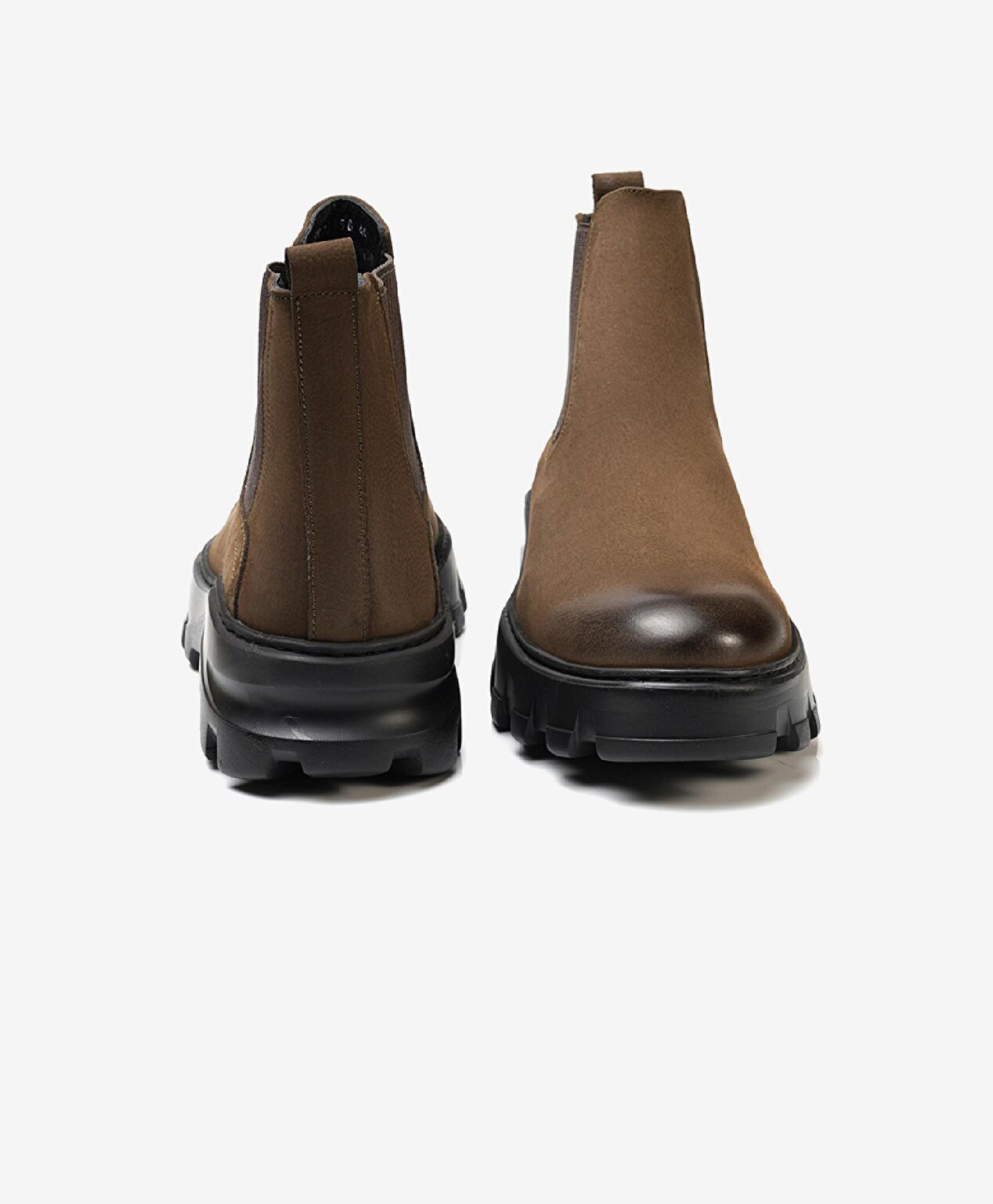 Erkek Duman Hakiki Deri Chelsea Bot - 7