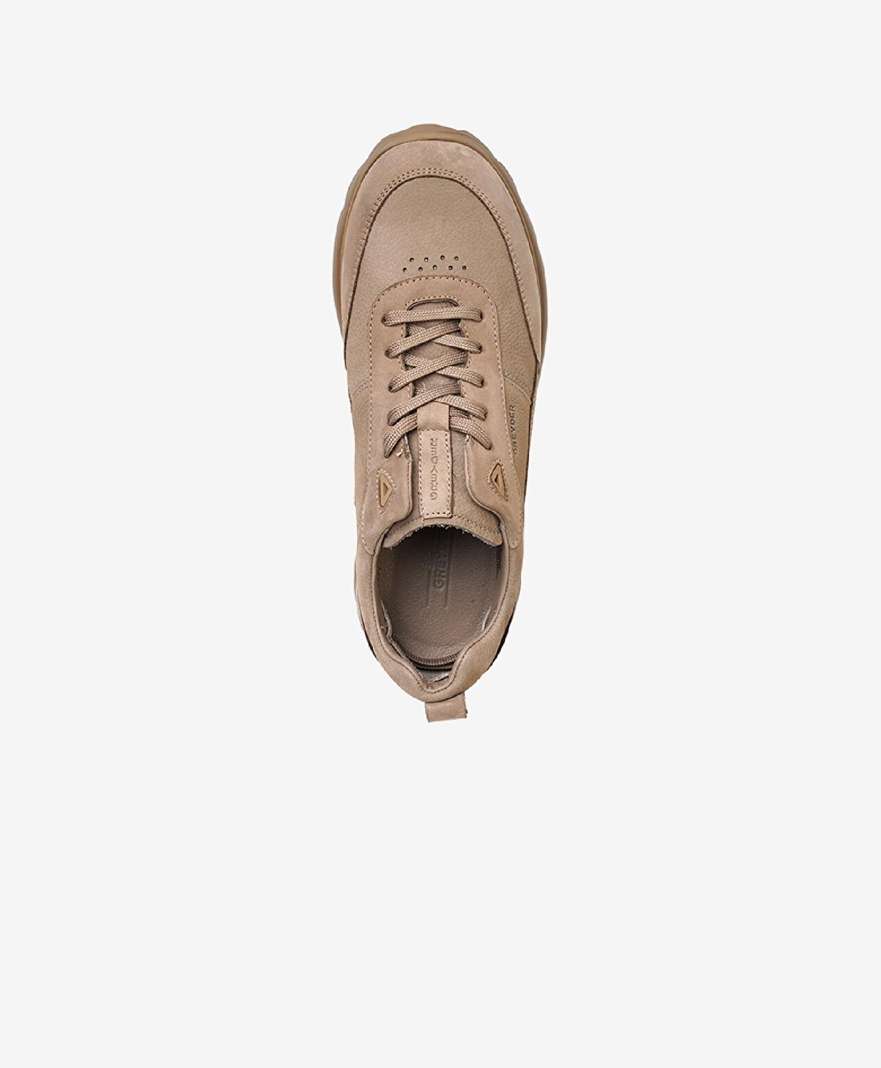 Erkek Vizon Hakiki Deri Casual Ayakkabı - 4