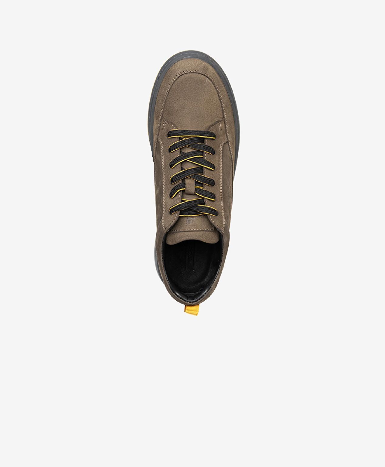 Erkek Duman Hakiki Deri Sneaker Ayakkabı - 4