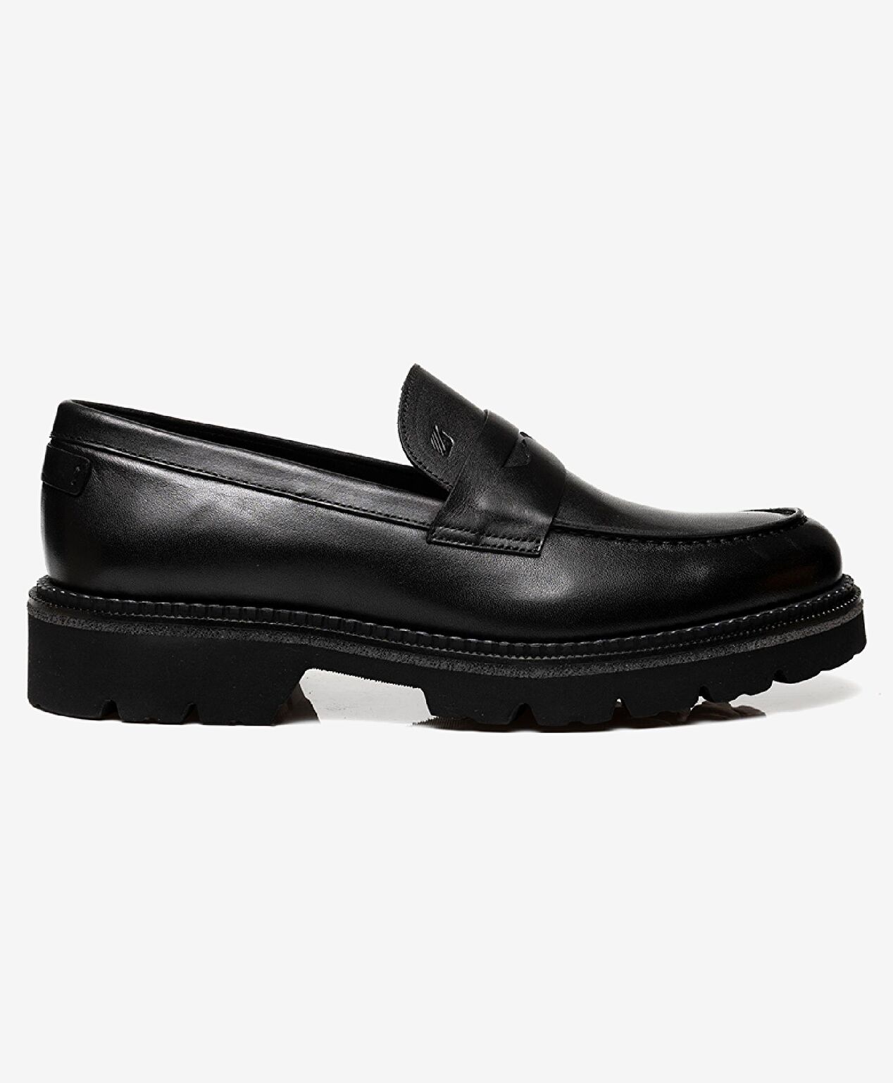 Erkek Siyah Hakiki Deri Klasik Ayakkabı - 1