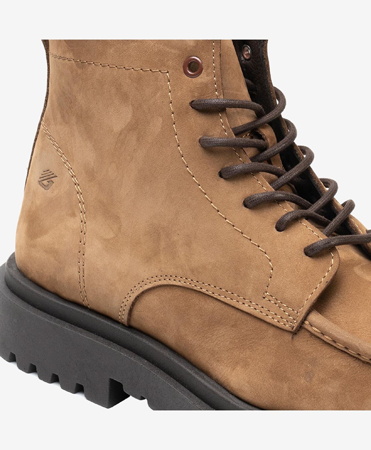 Erkek Deve Tüyü Hakiki Deri Casual Bot - 5