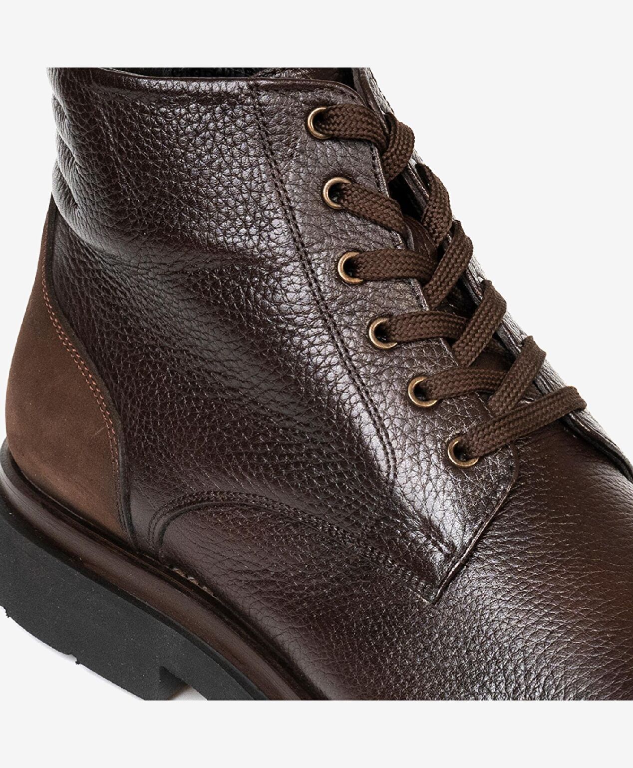 Erkek Kahverengi Hakiki Deri Günlük Bot - 4