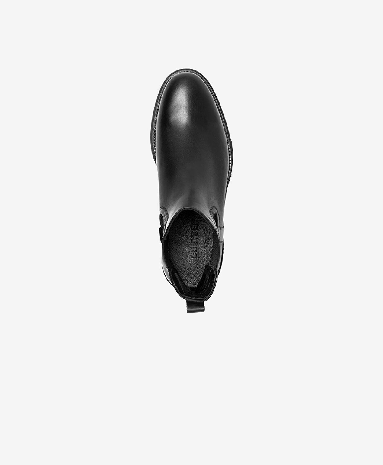 Erkek Siyah Hakiki Deri Casual Bot - 3