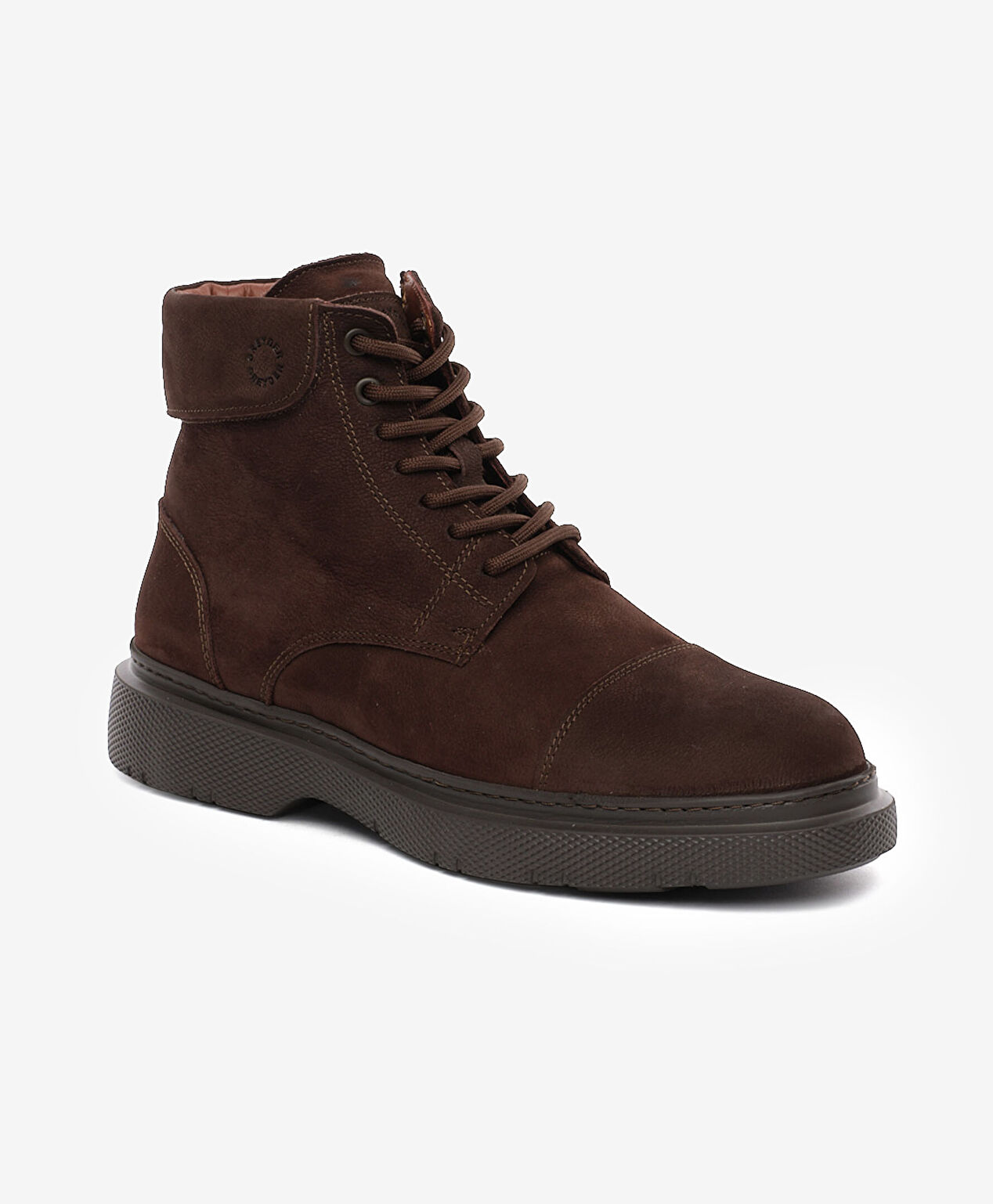 Erkek Kahverengi Hakiki Deri Casual Bot - 2