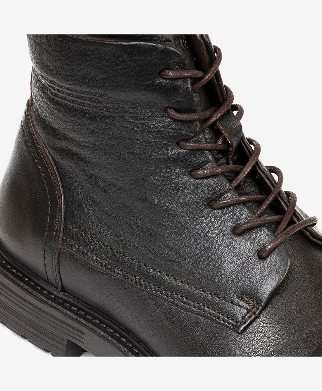 Erkek Vizon Hakiki Deri Casual Bot - 4