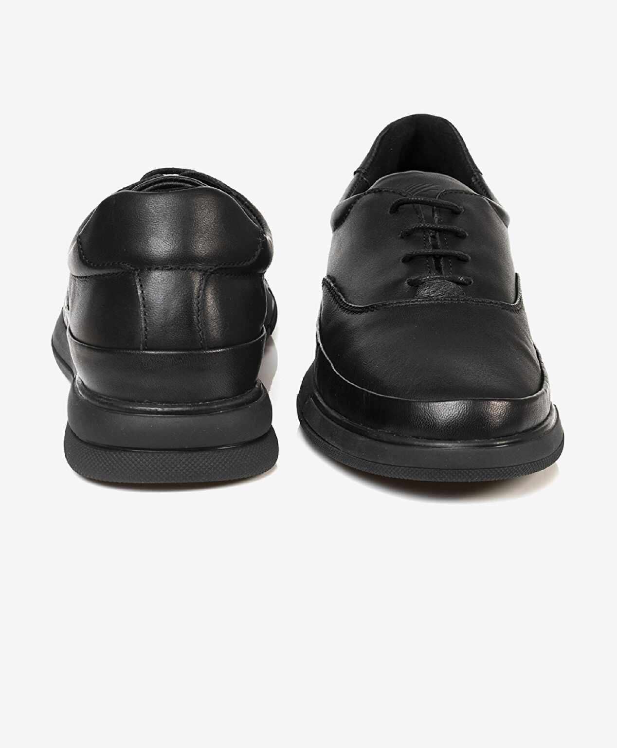 Kadın Siyah Hakiki Deri Comfort Ayakkabı - 7