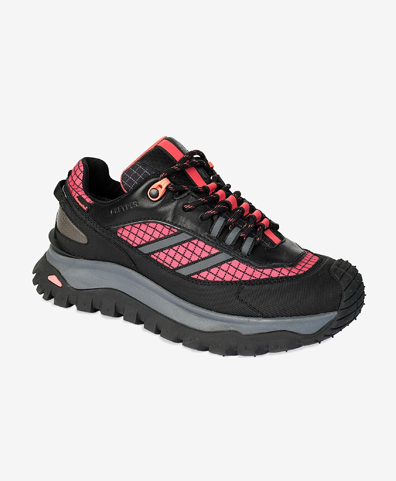 Siyah Pembe Su Geçirmez Ayakkabı - 3