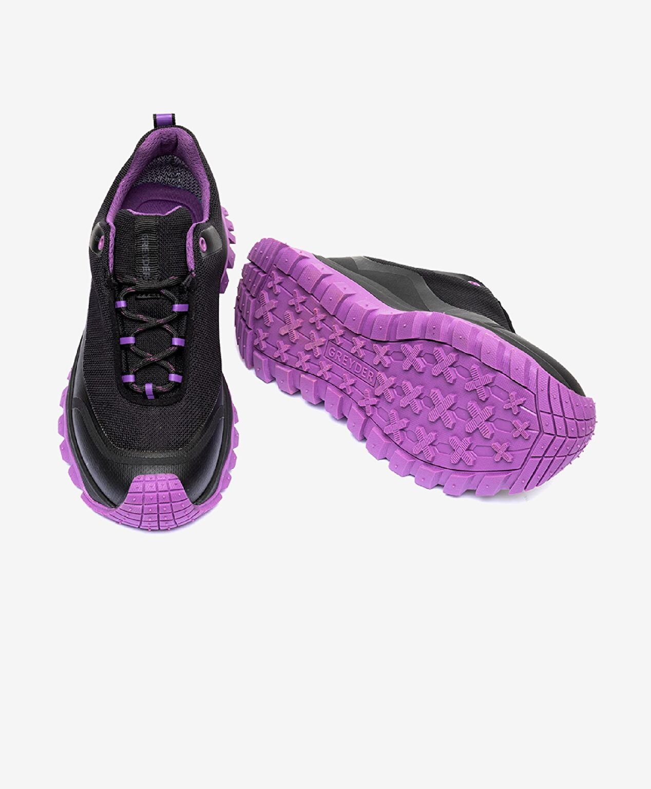 Siyah Mor Su Geçirmez Outdoor Ayakkabı - 6