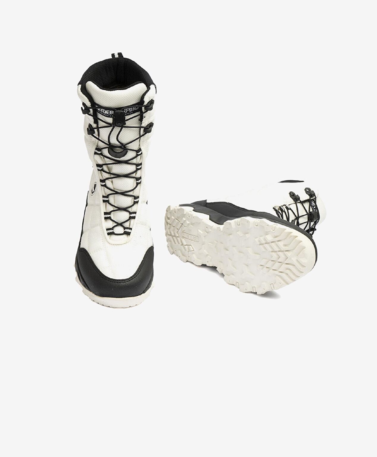 Kadın Beyaz Siyah Su Geçirmez Bot - 5