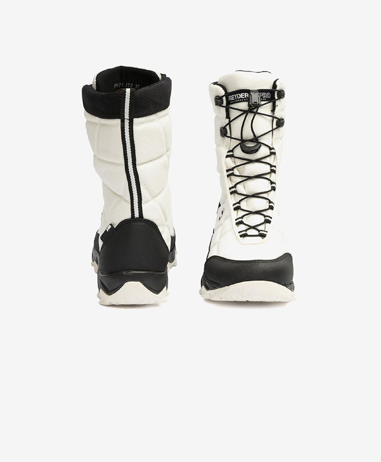 Kadın Beyaz Siyah Su Geçirmez Bot - 6