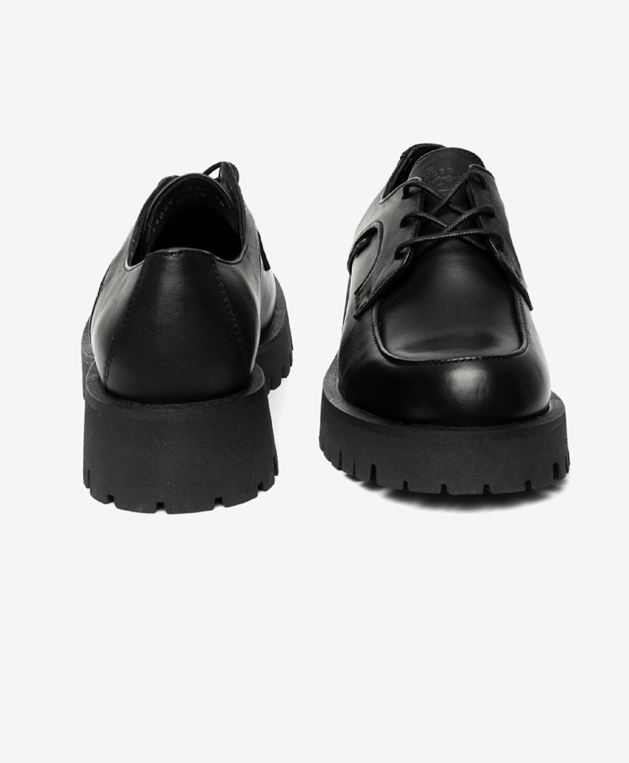 Kadın Siyah Hakiki Deri Oxford Ayakkabı - 7