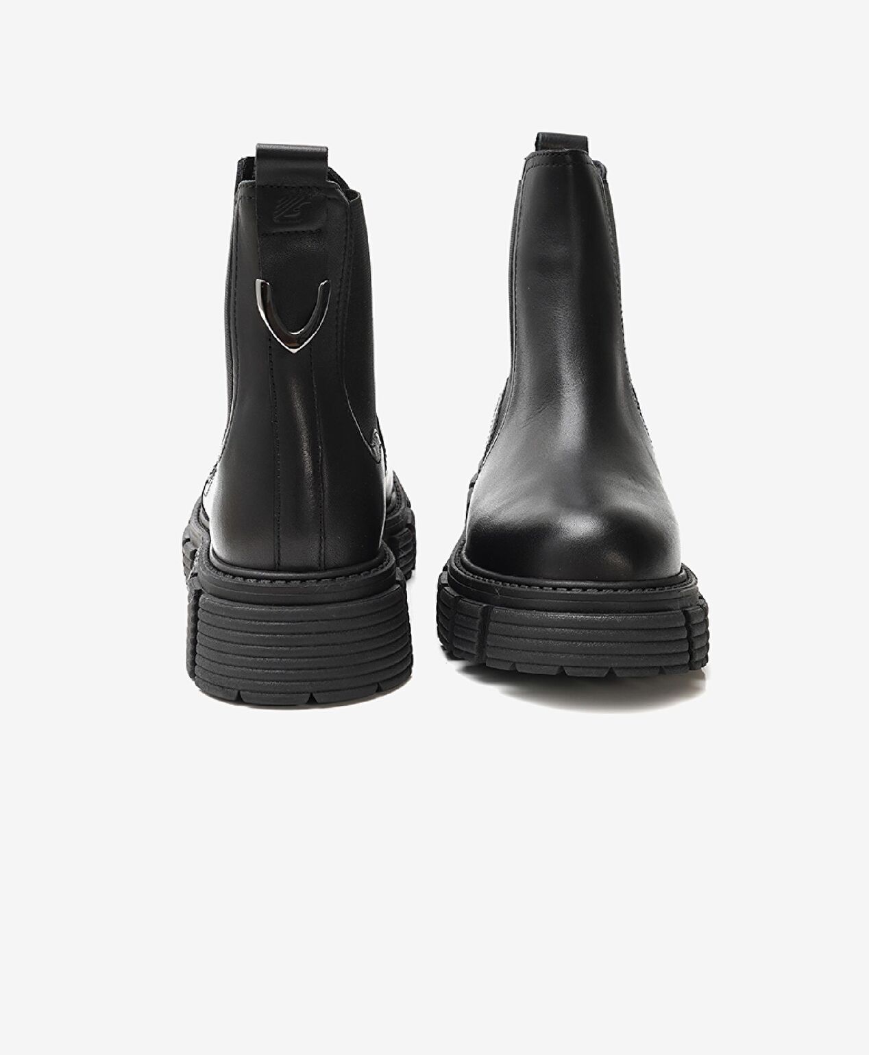Kadın Siyah Hakiki Deri Chelsea Bot - 7