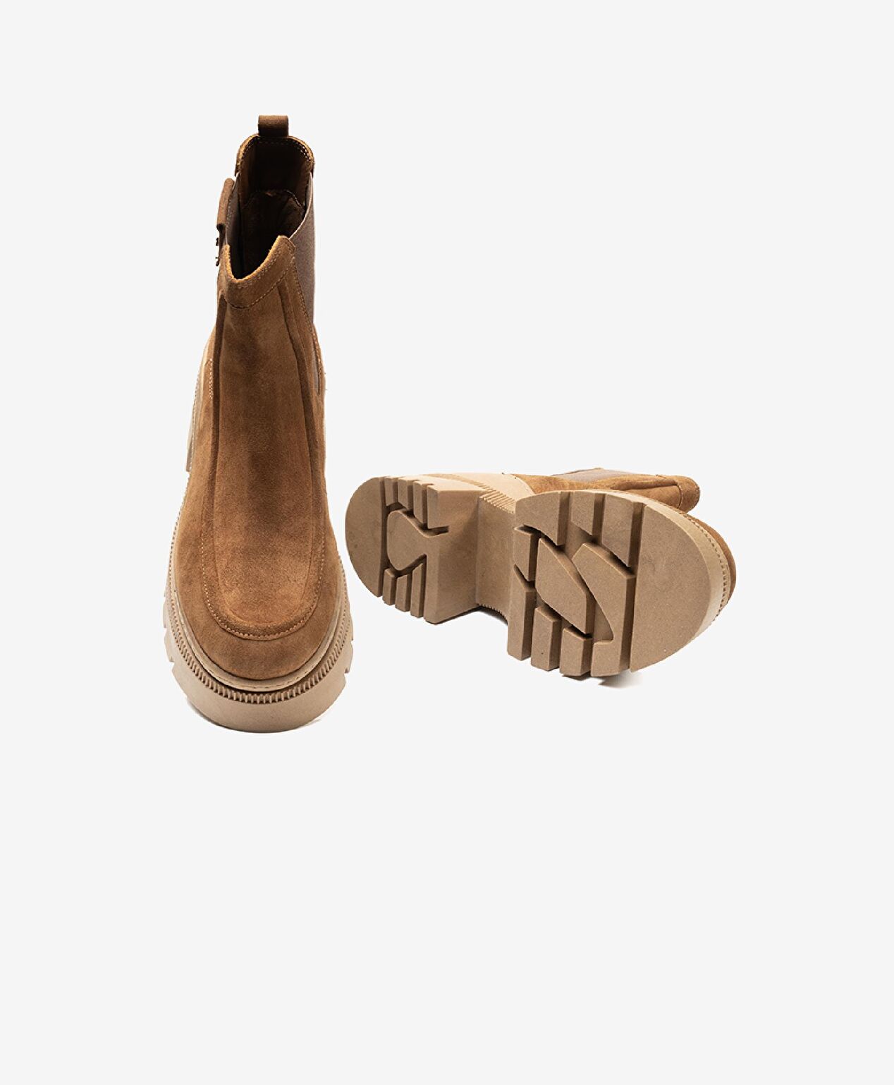 Kadın Taba Hakiki Deri Chelsea Bot - 6