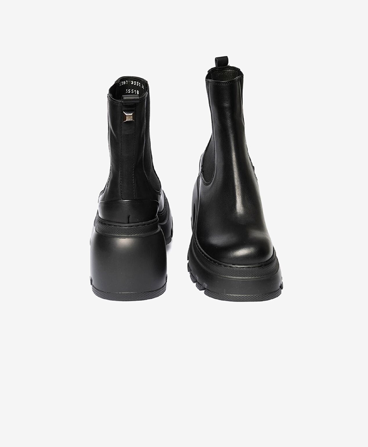 Kadın Siyah Hakiki Deri Chelsea Bot - 6