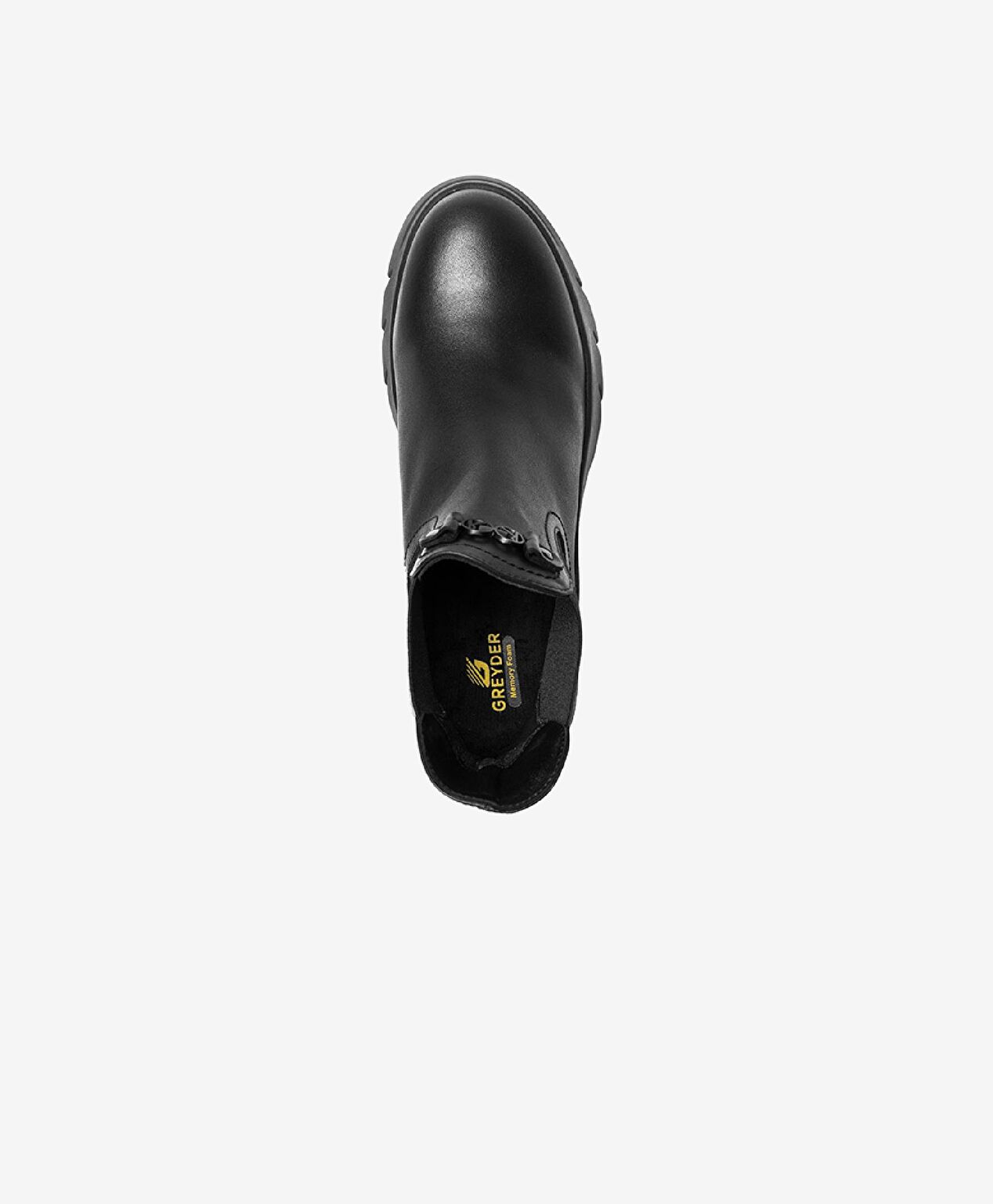 Kadın Siyah Hakiki Deri Chelsea Bot - 4