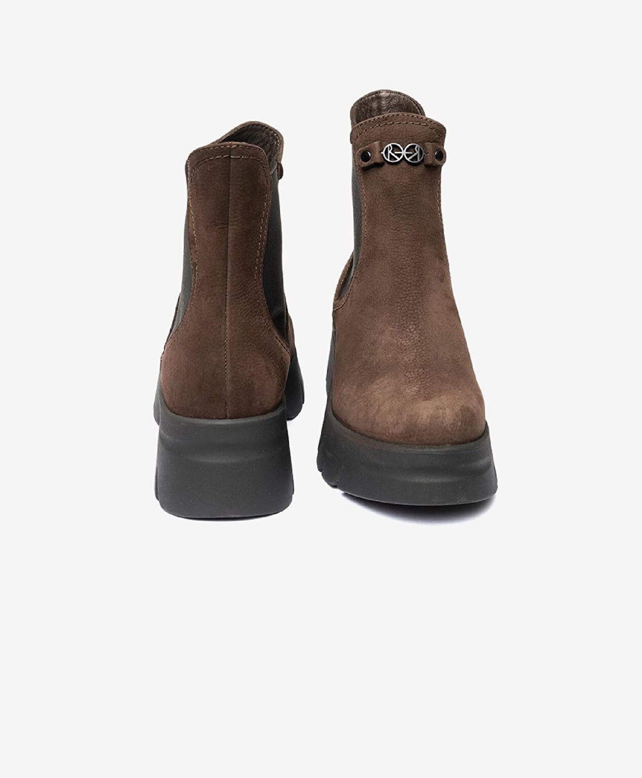 Kadın Kahverengi Hakiki Deri Chelsea Bot - 7