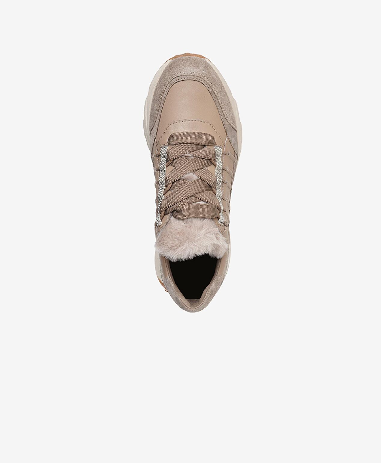 Kadın Vizon Hakiki Deri Spor Ayakkabı - 4